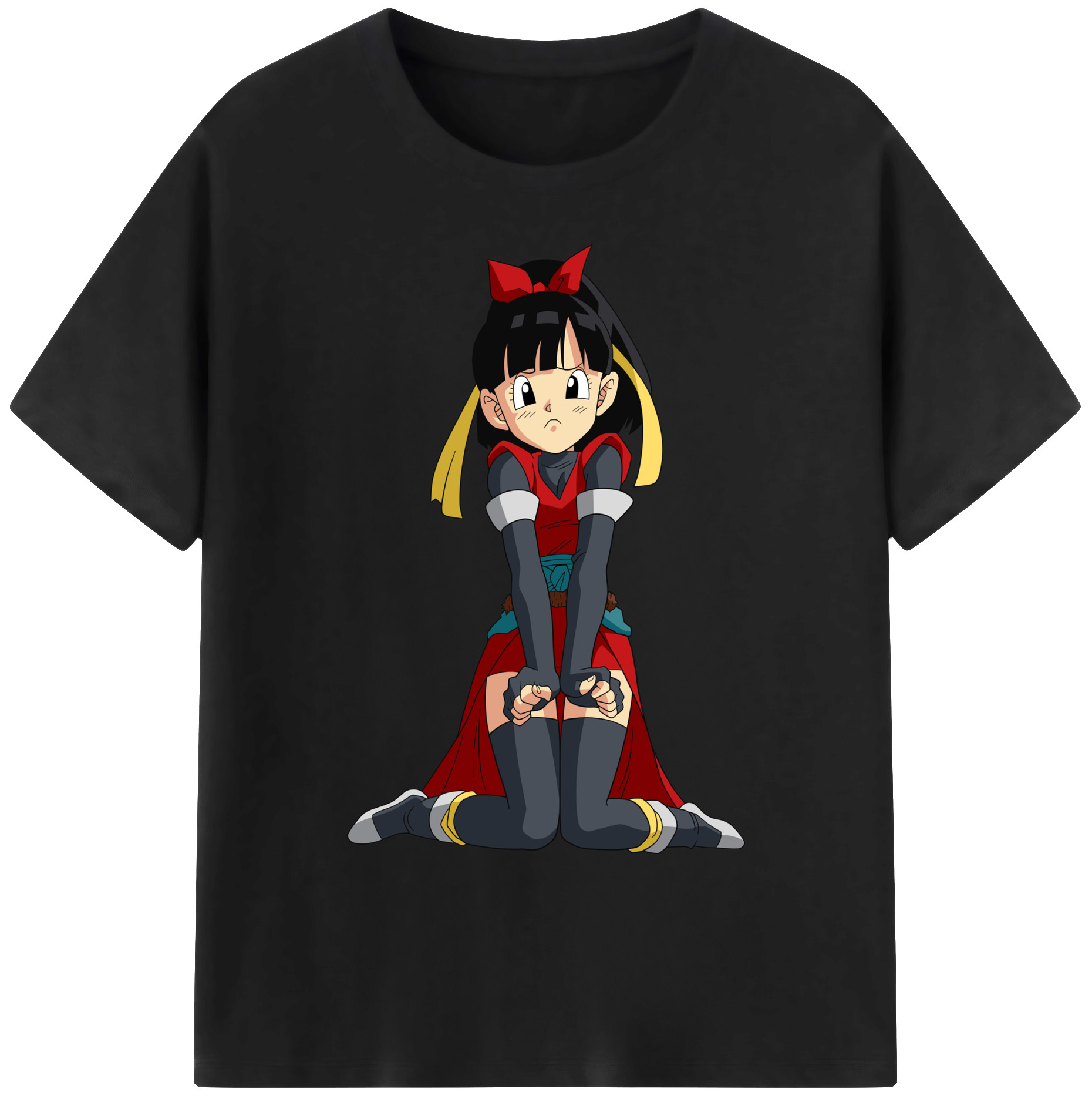 （画像用） ドラゴンボール パン DRAGON BALL Pan 綿100％ メンズ半袖Tシャツ｜肌触りやわらか＆通気性