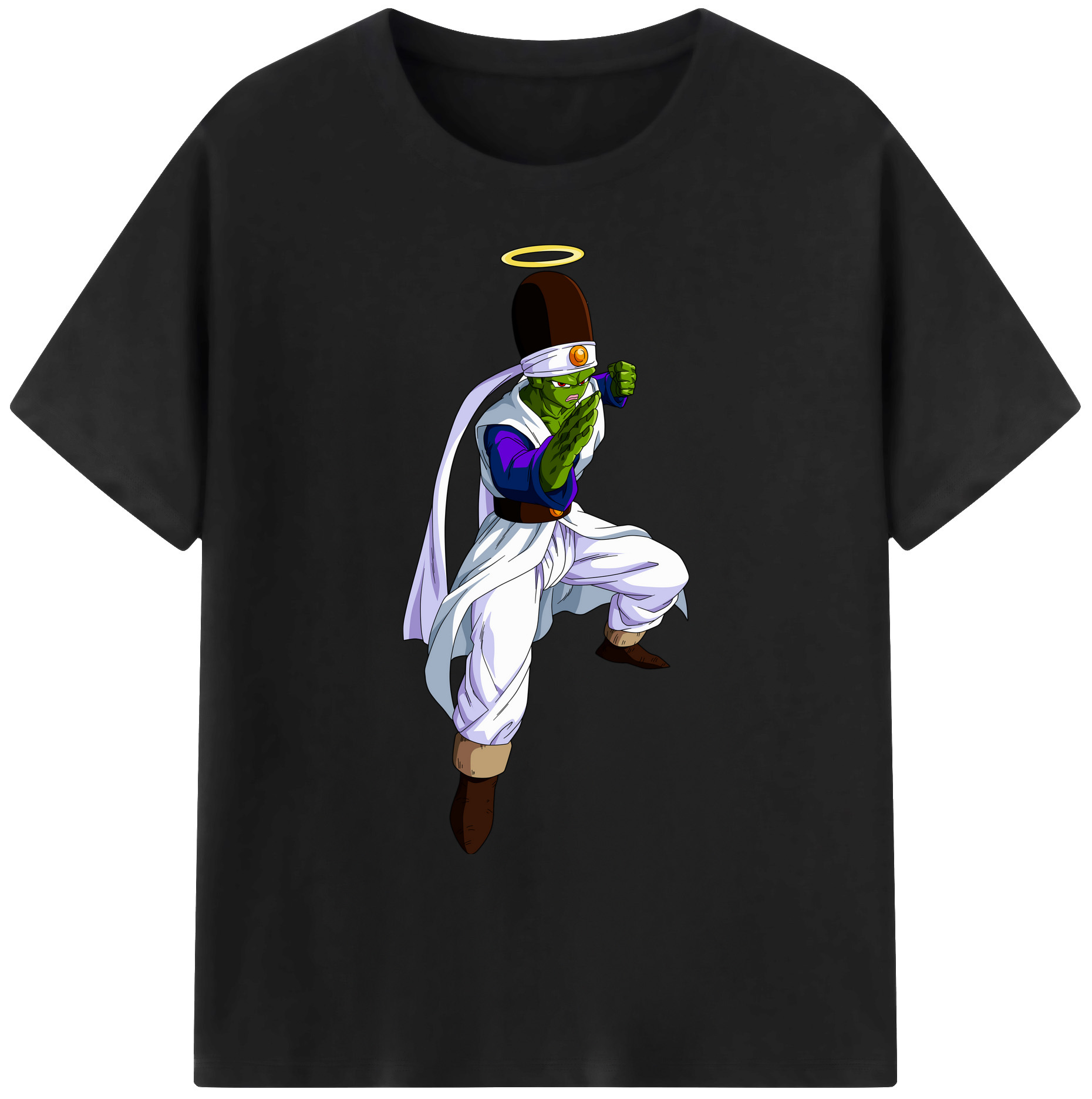 （画像用） ドラゴンボール パイクーハン DRAGON BALL Pikkon 綿100％ メンズ半袖Tシャツ｜肌触りやわらか＆通気性