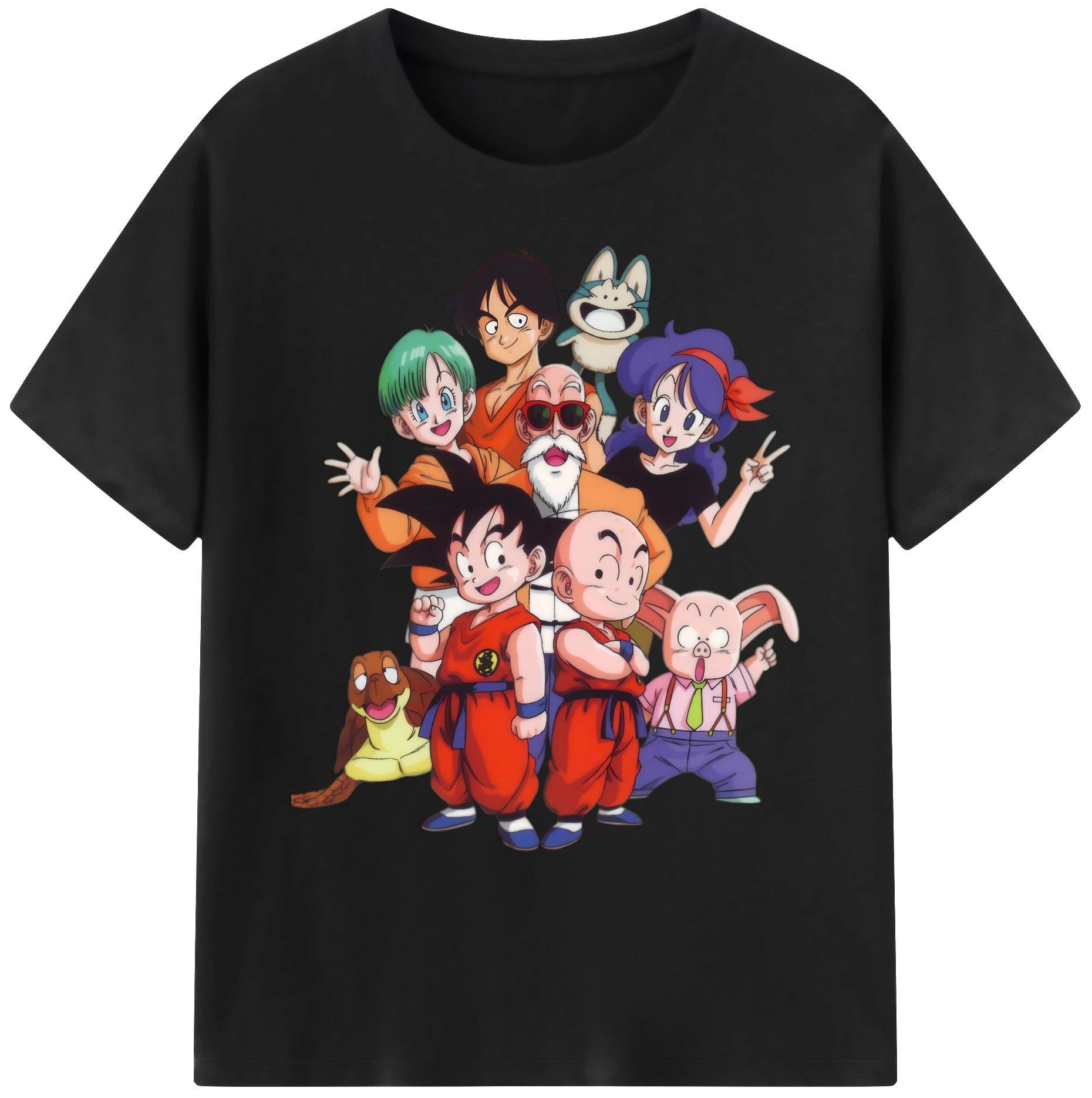（画像用） ドラゴンボール DRAGON BALL 綿100％ メンズ半袖Tシャツ｜肌触りやわらか＆通気性