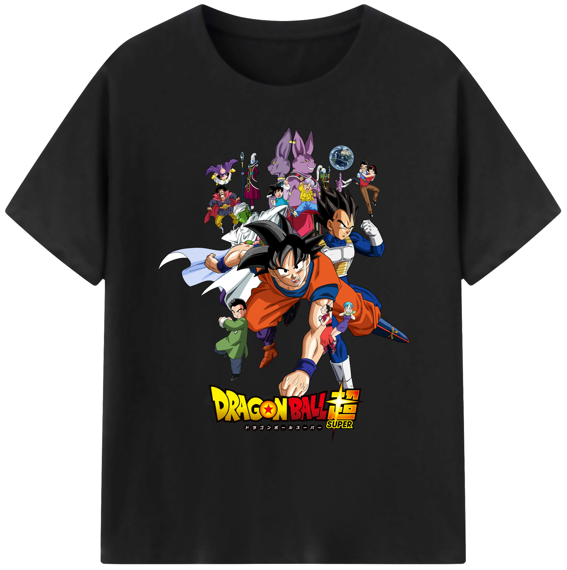 （画像用） ドラゴンボール DRAGON BALL 綿100％ メンズ半袖Tシャツ｜肌触りやわらか＆通気性