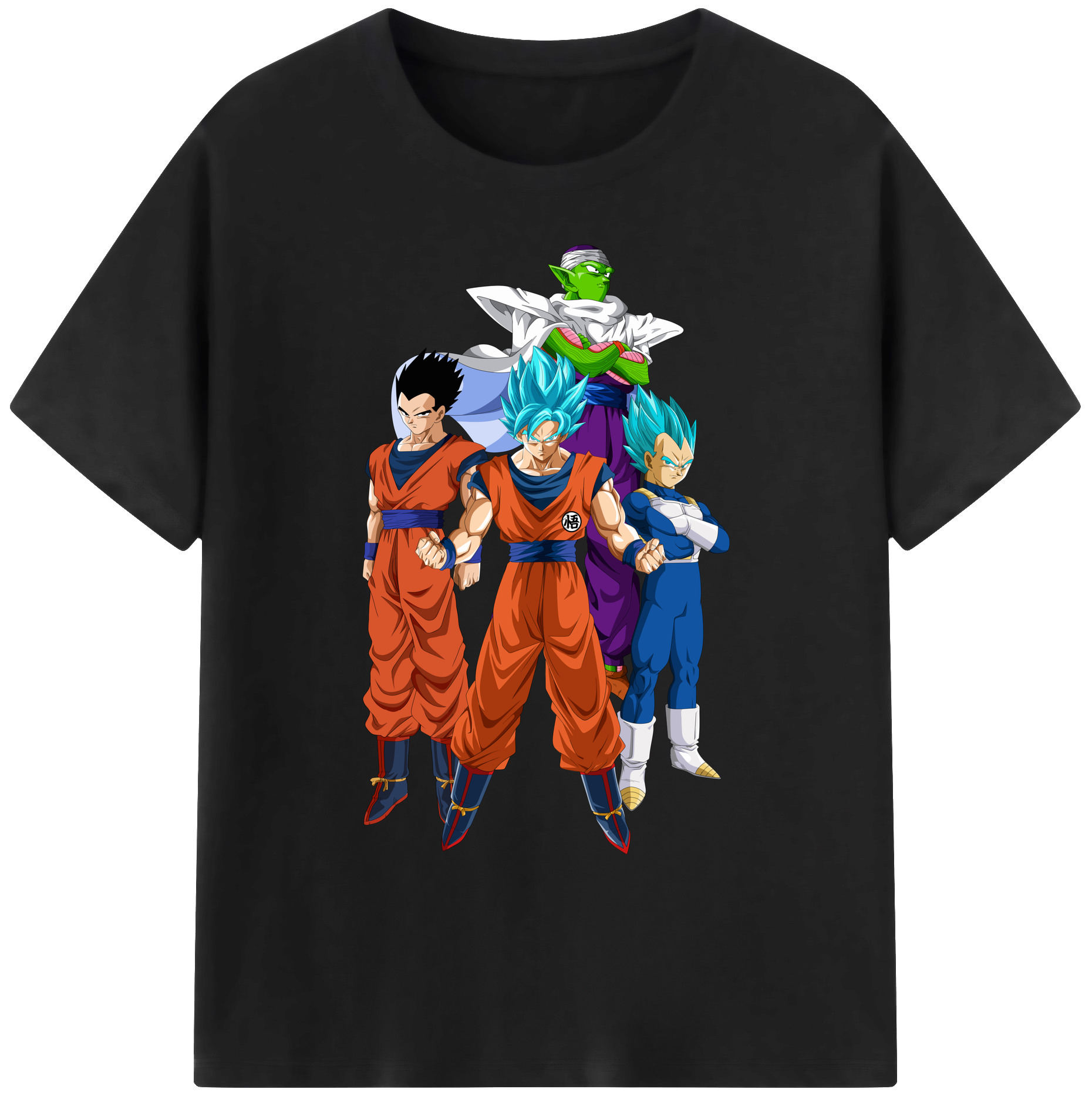 （画像用） ドラゴンボール DRAGON BALL 綿100％ メンズ半袖Tシャツ｜肌触りやわらか＆通気性