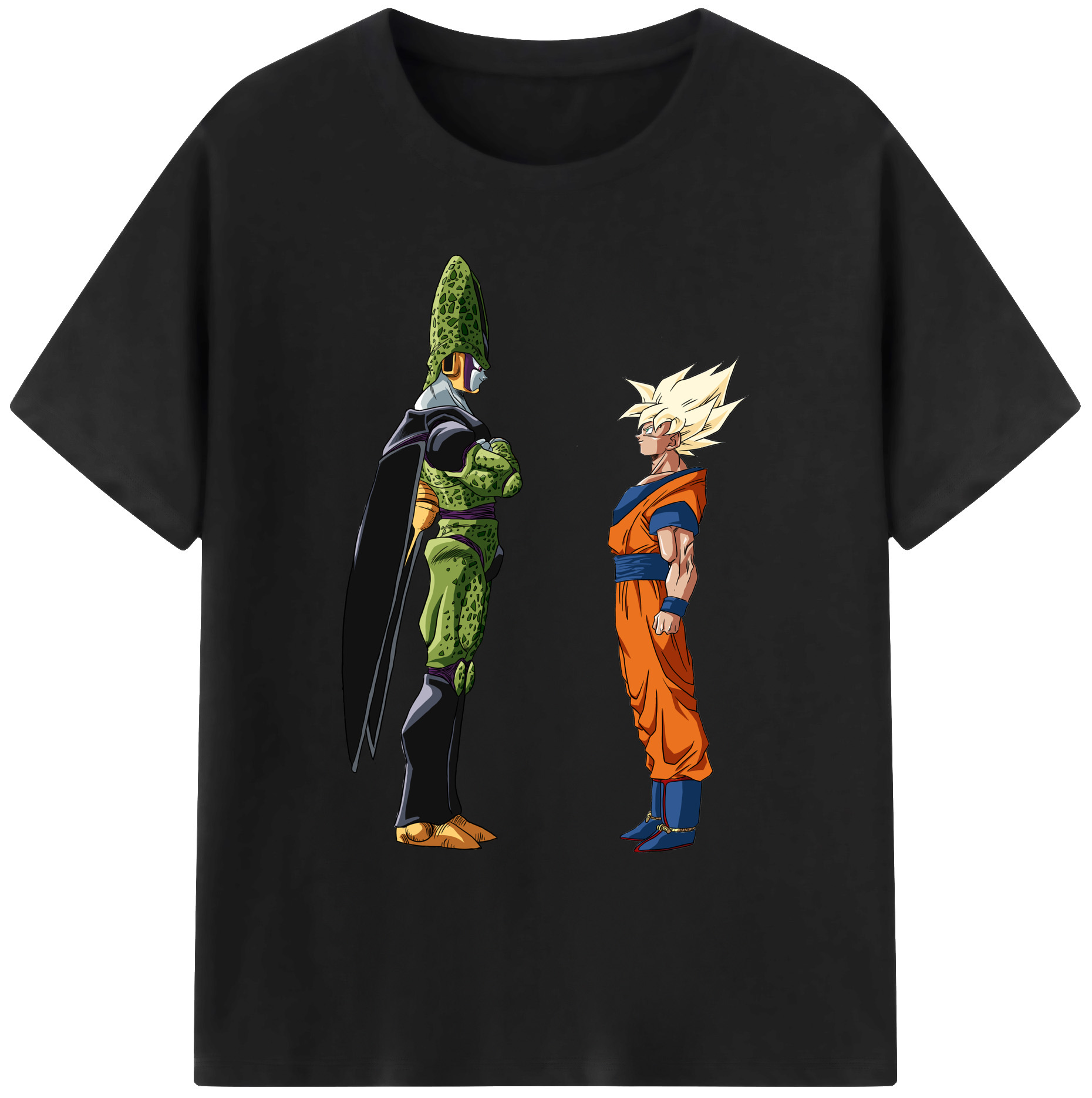 （画像用） ドラゴンボール DRAGON BALL 綿100％ メンズ半袖Tシャツ｜肌触りやわらか＆通気性