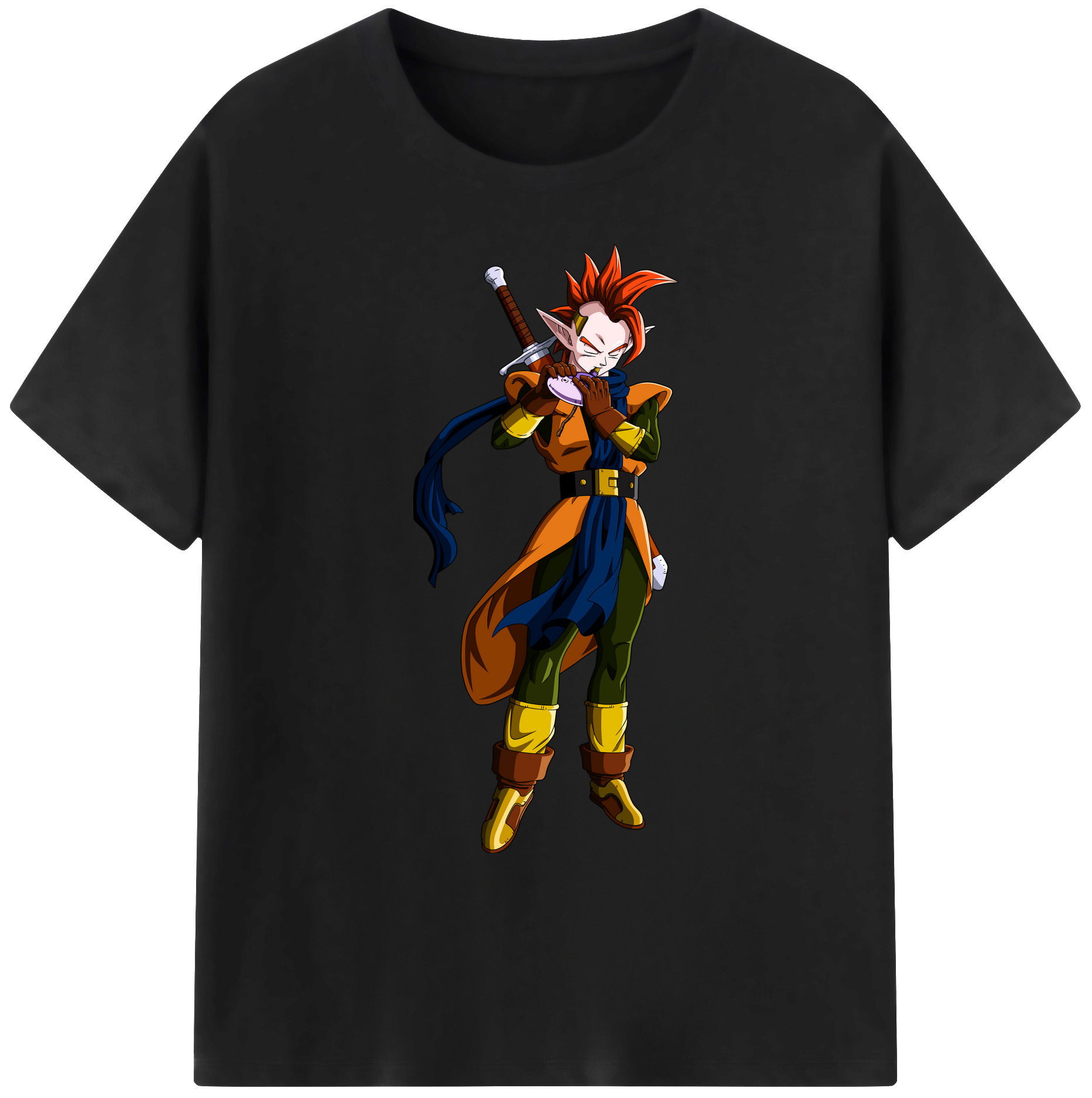 （画像用） ドラゴンボール DRAGON BALL 綿100％ メンズ半袖Tシャツ｜肌触りやわらか＆通気性