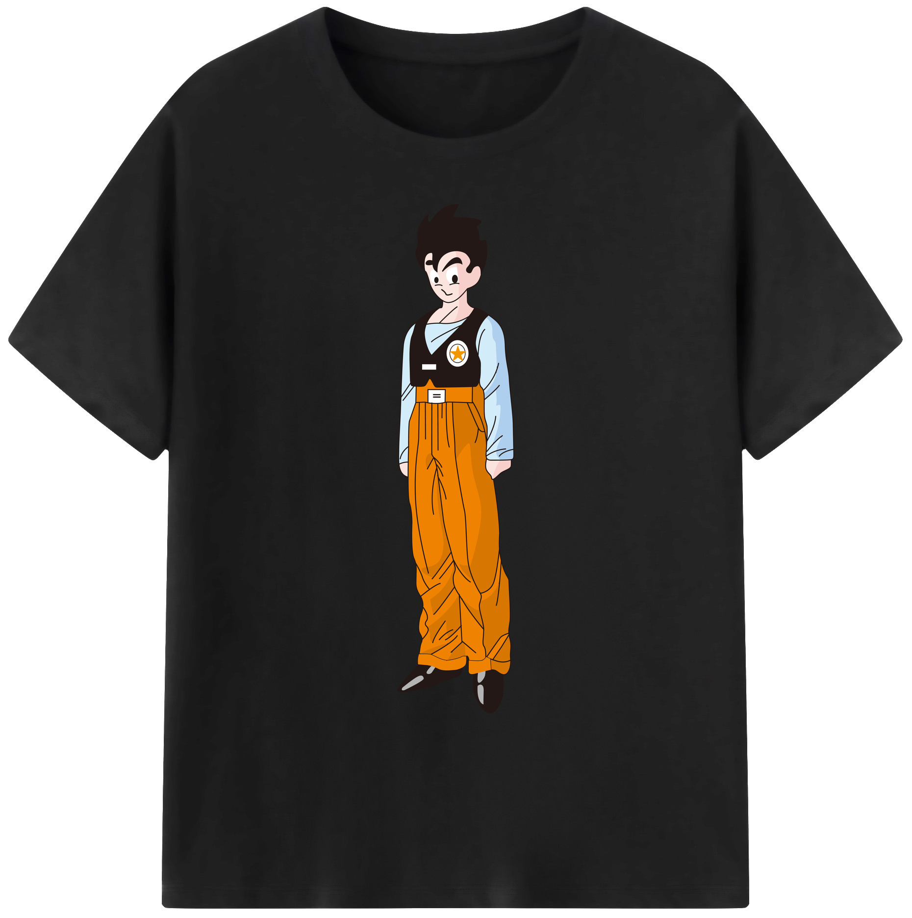 （画像用） ドラゴンボール DRAGON BALL 綿100％ メンズ半袖Tシャツ｜肌触りやわらか＆通気性