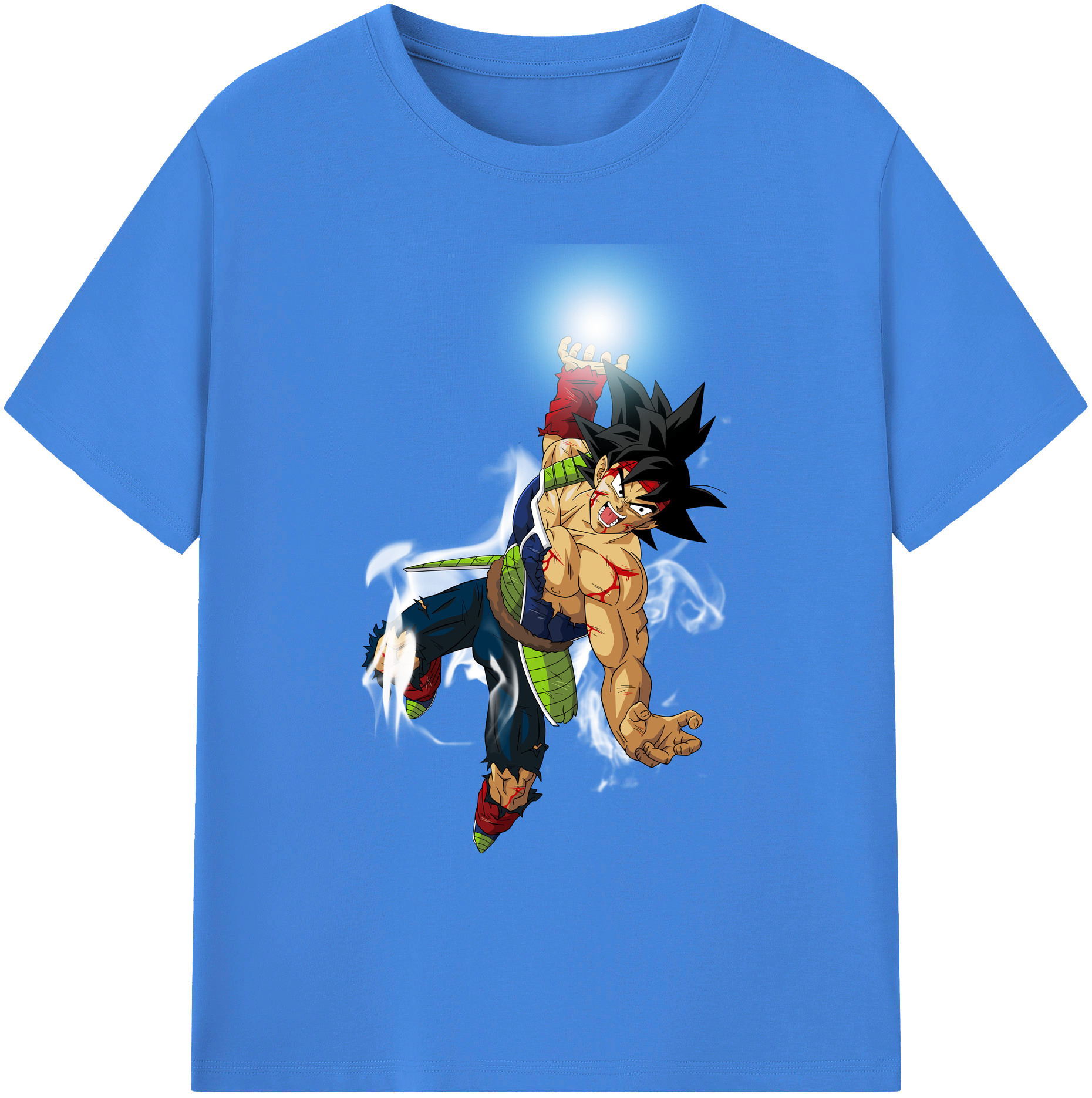 （画像用） ドラゴンボール バーダック DRAGON BALL Burdock 綿100％ メンズ半袖Tシャツ｜肌触りやわらか＆通気性