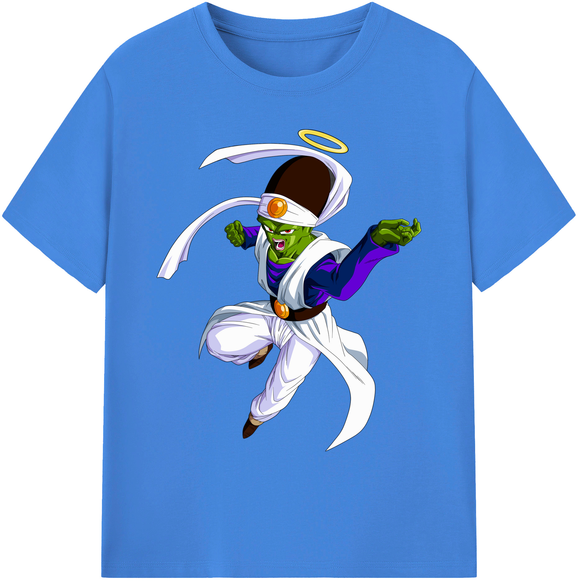 （画像用） ドラゴンボール パイクーハン DRAGON BALL Pikkon 綿100％ メンズ半袖Tシャツ｜肌触りやわらか＆通気性