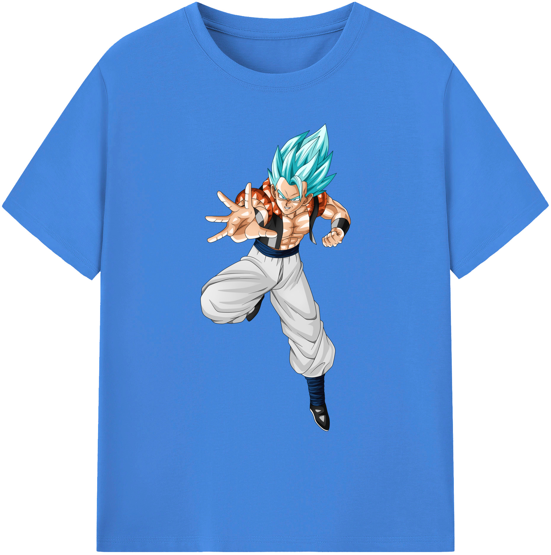 （画像用） ドラゴンボール ベジータ四世（Bejīta Yonsei）DRAGON BALL Vegeta IV 綿100％ メンズ半袖Tシャツ｜肌触りやわらか＆通気性