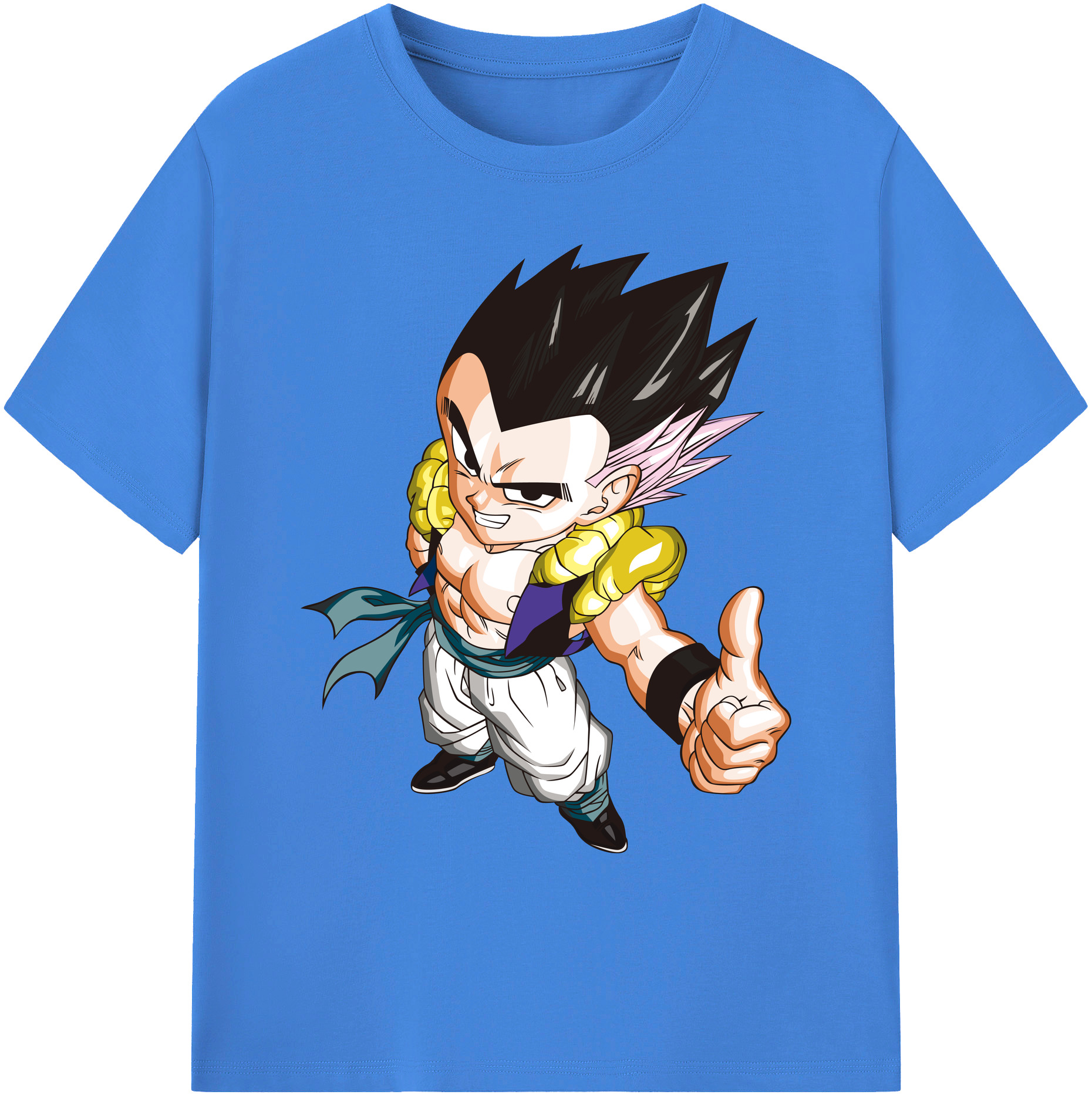 （画像用） ドラゴンボール ベジータ四世（Bejīta Yonsei）DRAGON BALL Vegeta IV 綿100％ メンズ半袖Tシャツ｜肌触りやわらか＆通気性