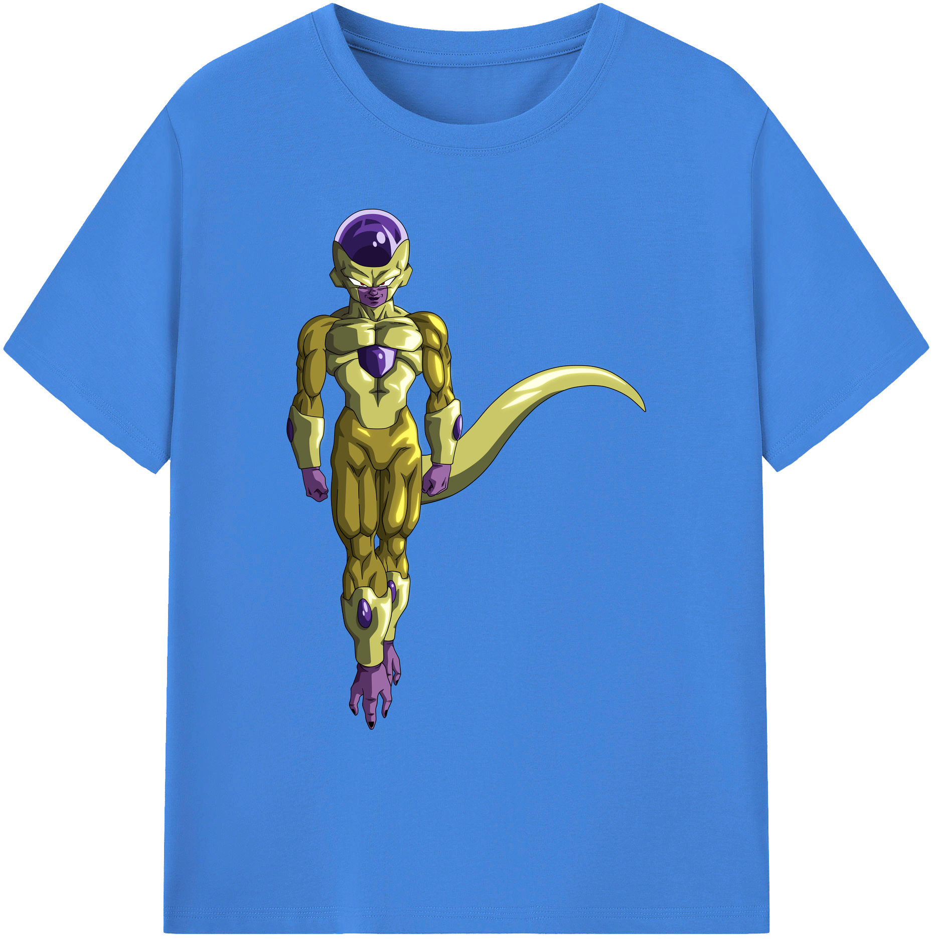 （画像用） ドラゴンボール フリーザ DRAGON BALL Frieza 綿100％ メンズ半袖Tシャツ｜肌触りやわらか＆通気性