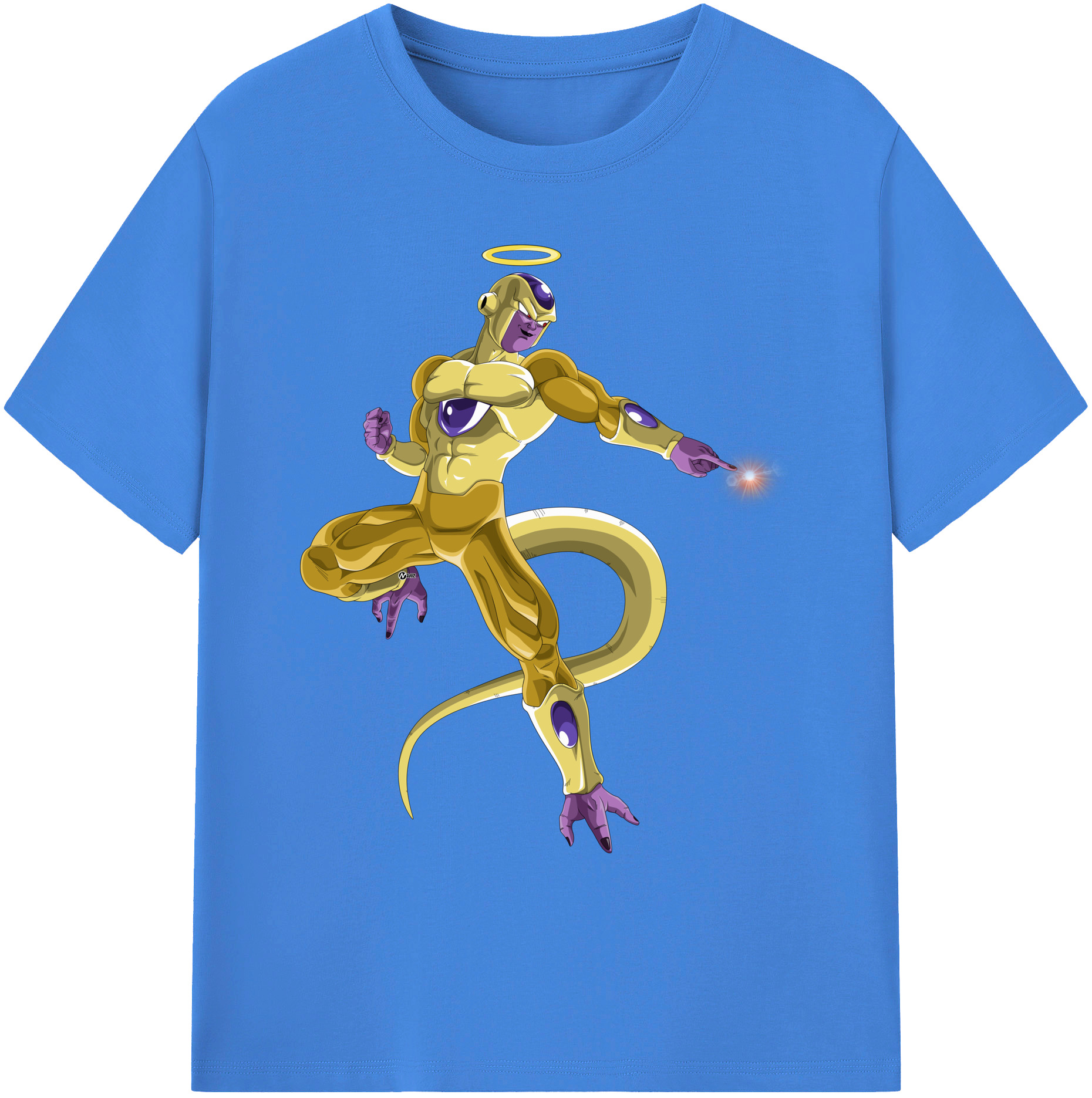 （画像用） ドラゴンボール フリーザ DRAGON BALL Frieza 綿100％ メンズ半袖Tシャツ｜肌触りやわらか＆通気性