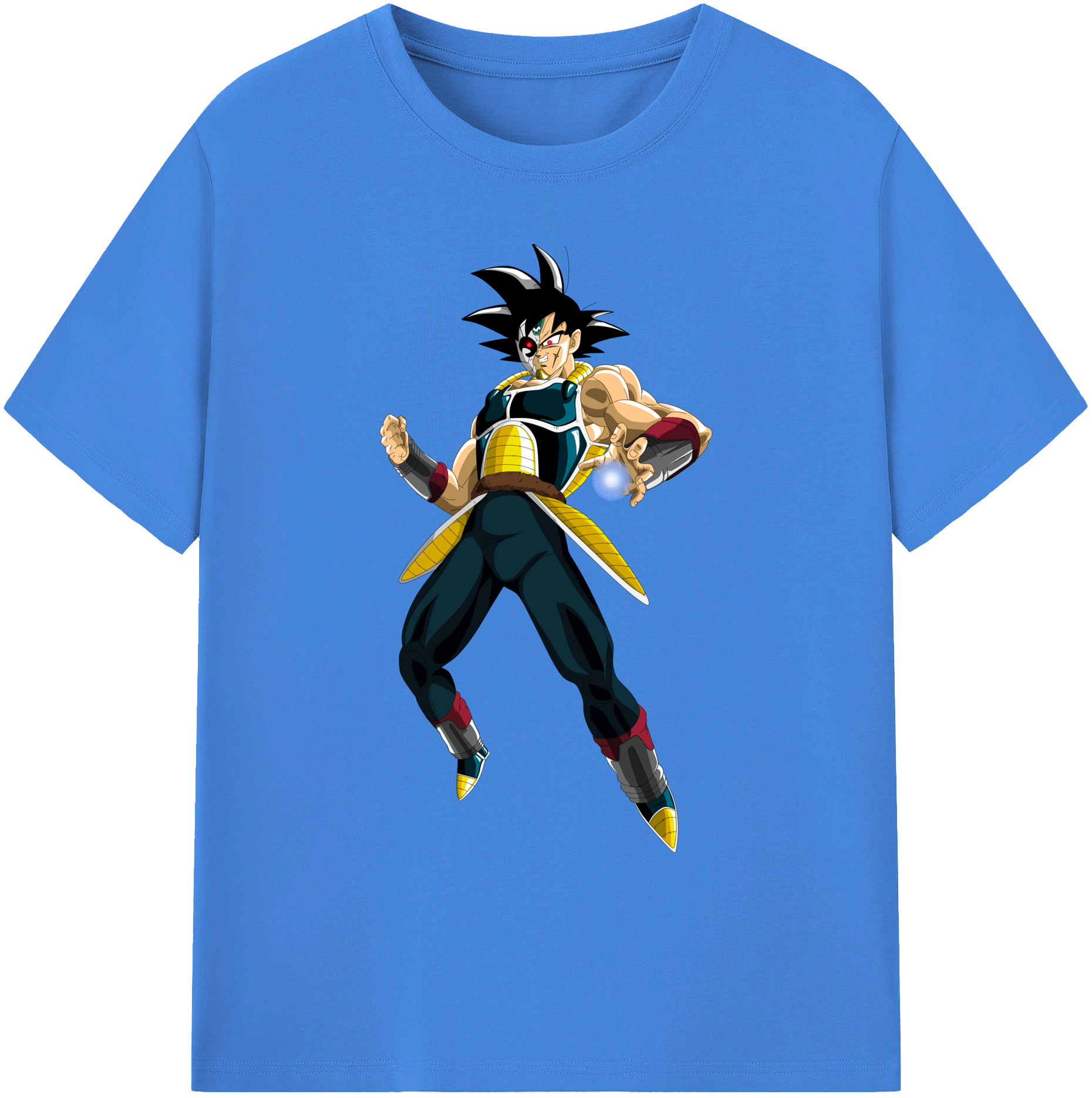 （画像用） ドラゴンボール バーダック DRAGON BALL Burdock 綿100％ メンズ半袖Tシャツ｜肌触りやわらか＆通気性