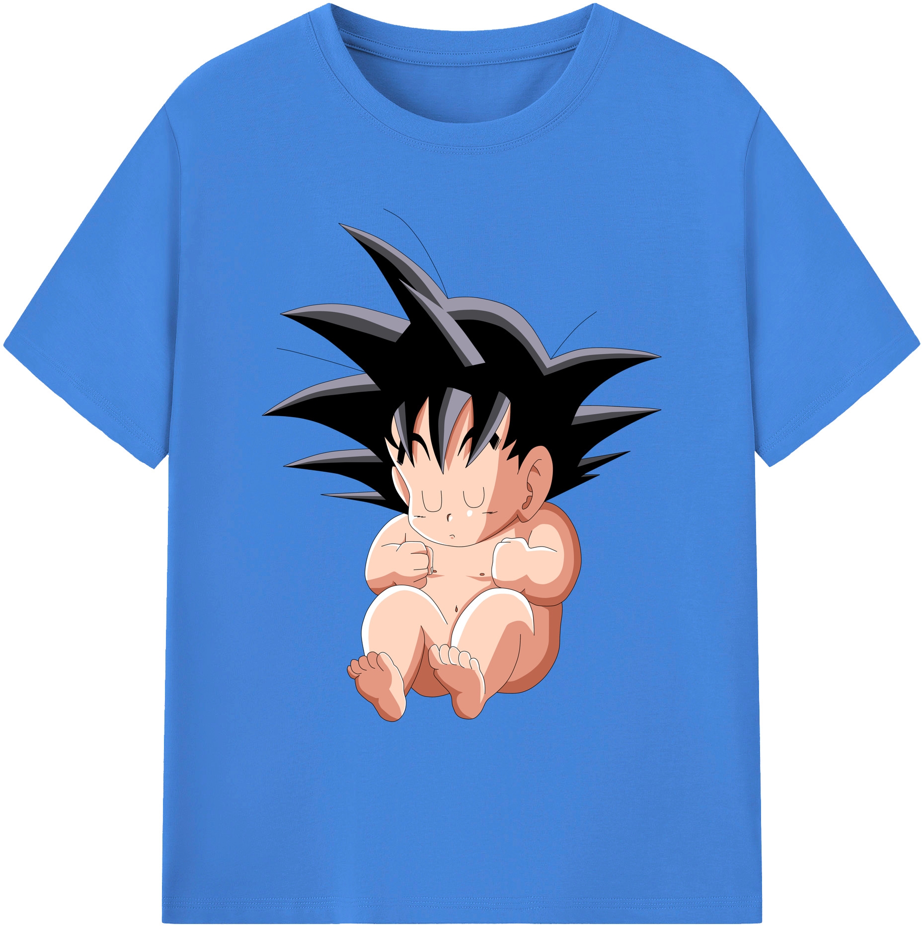 （画像用） ドラゴンボール 孫悟空（そん ごくう）Son Goku カカロット DRAGON BALL Kakarotto 綿100％ メンズ半袖Tシャツ｜肌触りやわらか＆通気性