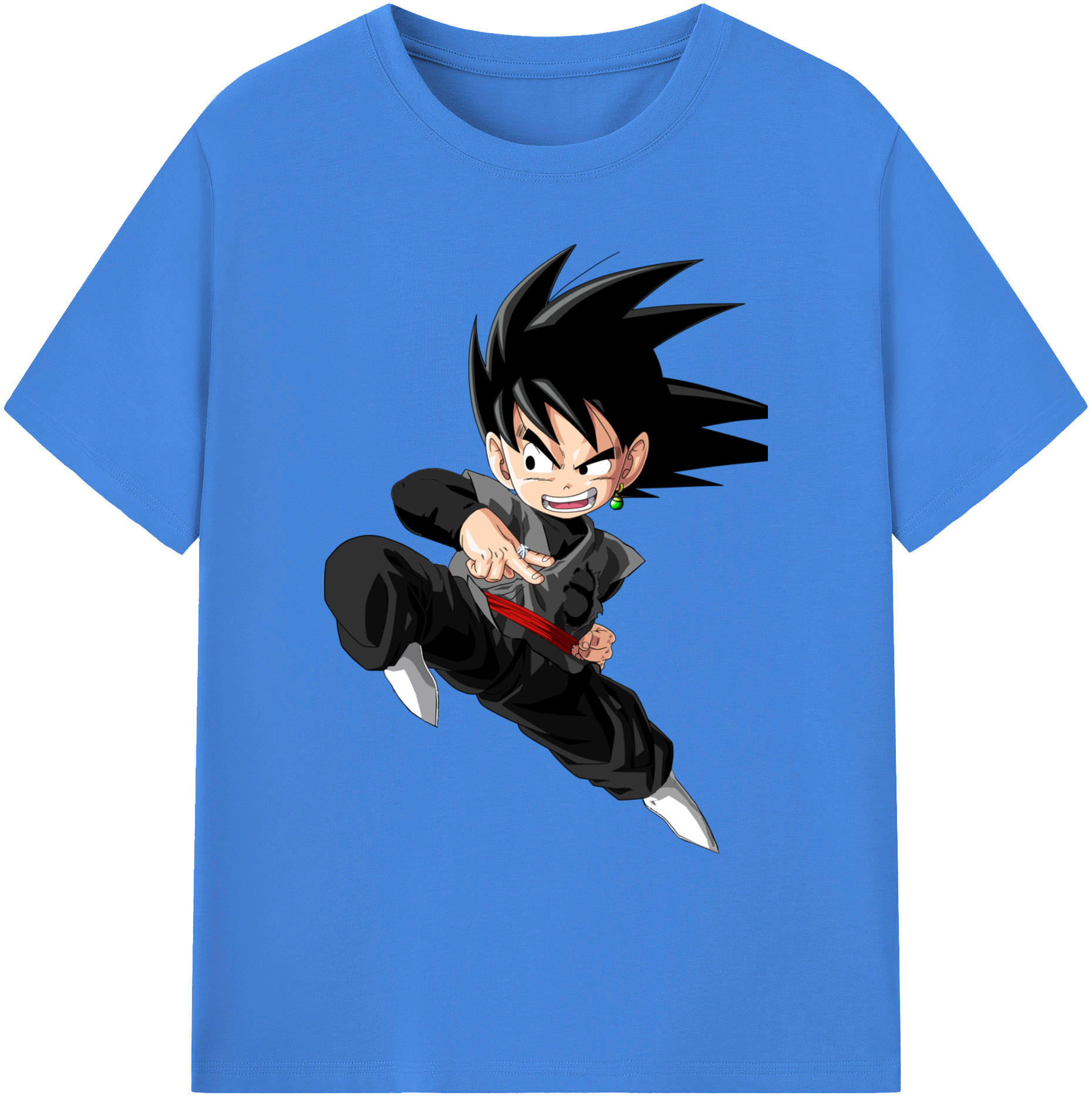 （画像用） ドラゴンボール 孫悟空（そん ごくう）Son Goku カカロット DRAGON BALL Kakarotto 綿100％ メンズ半袖Tシャツ｜肌触りやわらか＆通気性