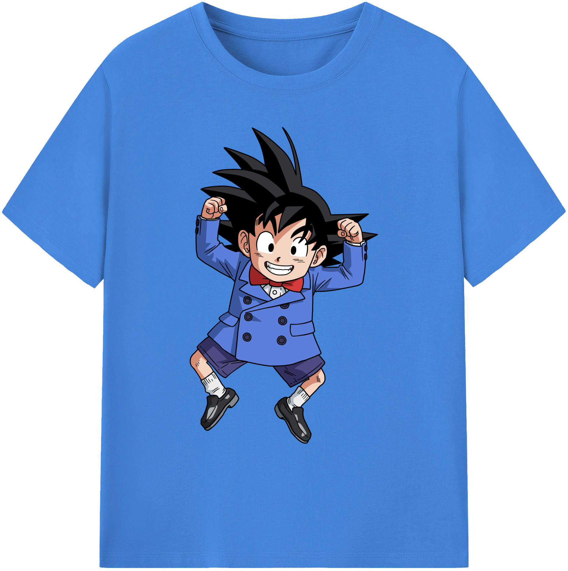 （画像用） ドラゴンボール 孫悟空（そん ごくう）Son Goku カカロット DRAGON BALL Kakarotto 綿100％ メンズ半袖Tシャツ｜肌触りやわらか＆通気性