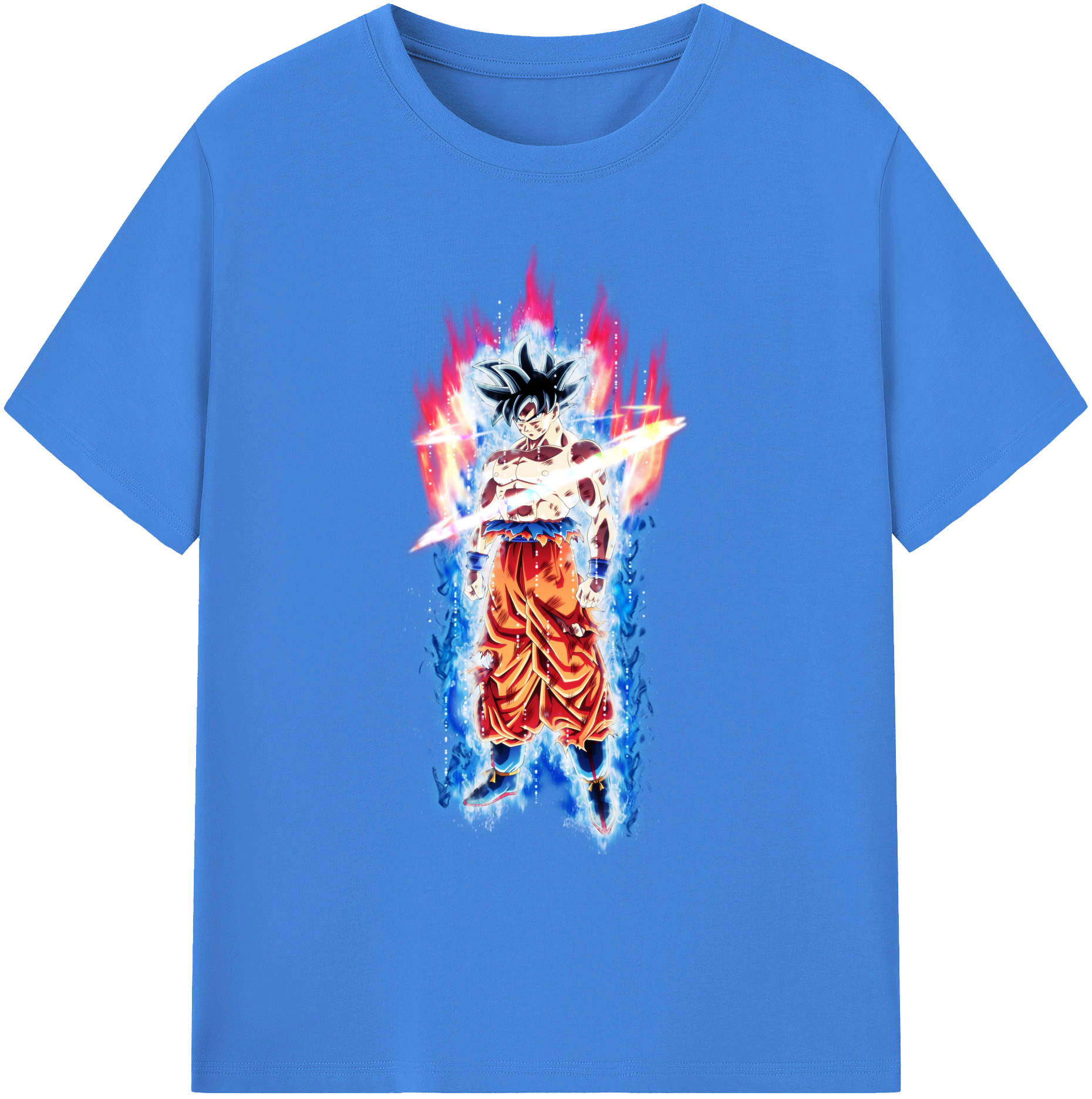 （画像用） ドラゴンボール 孫悟空（そん ごくう）Son Goku カカロット DRAGON BALL Kakarotto 綿100％ メンズ半袖Tシャツ｜肌触りやわらか＆通気性