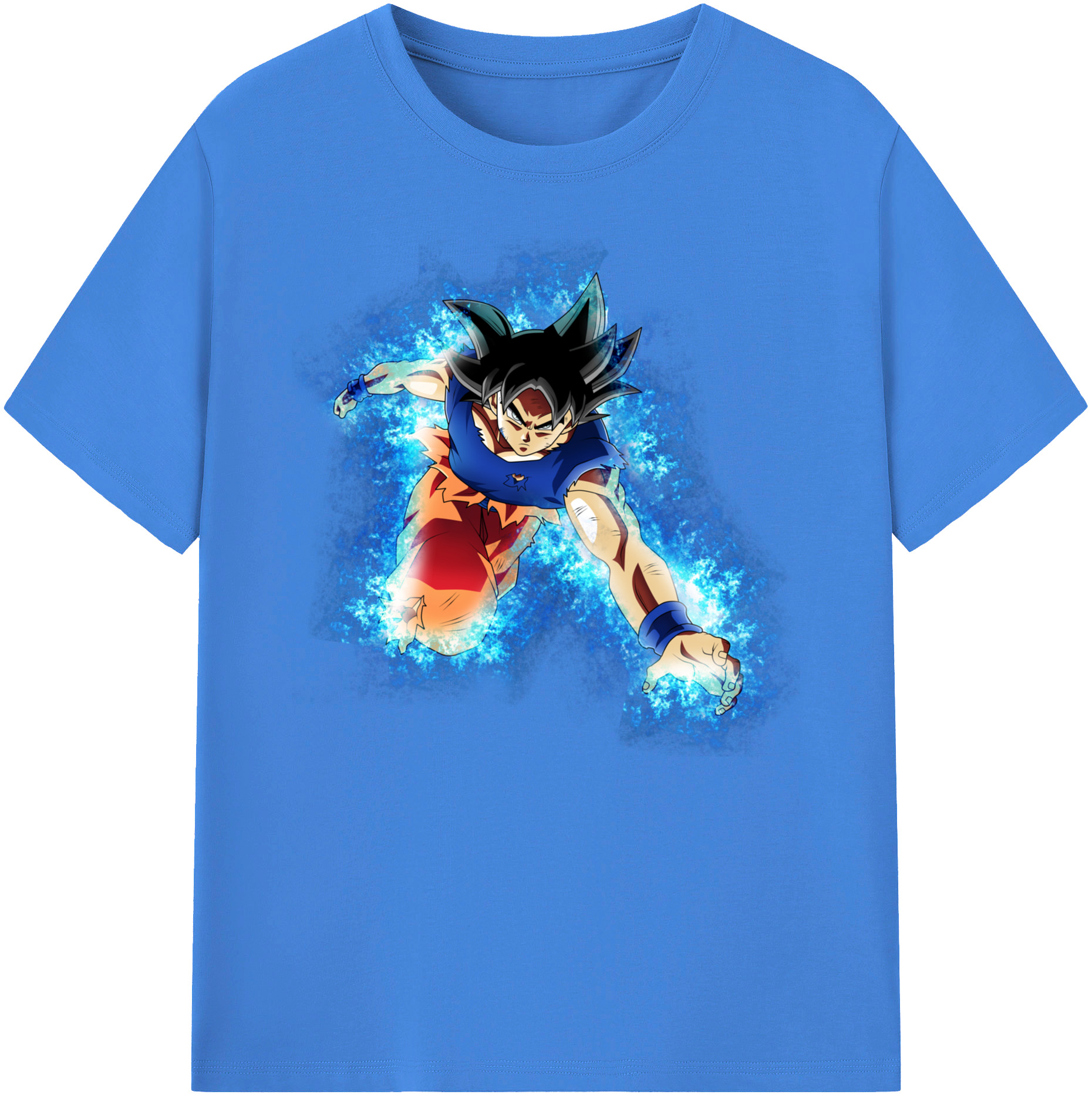 （画像用） ドラゴンボール 孫悟空（そん ごくう）Son Goku カカロット DRAGON BALL Kakarotto 綿100％ メンズ半袖Tシャツ｜肌触りやわらか＆通気性