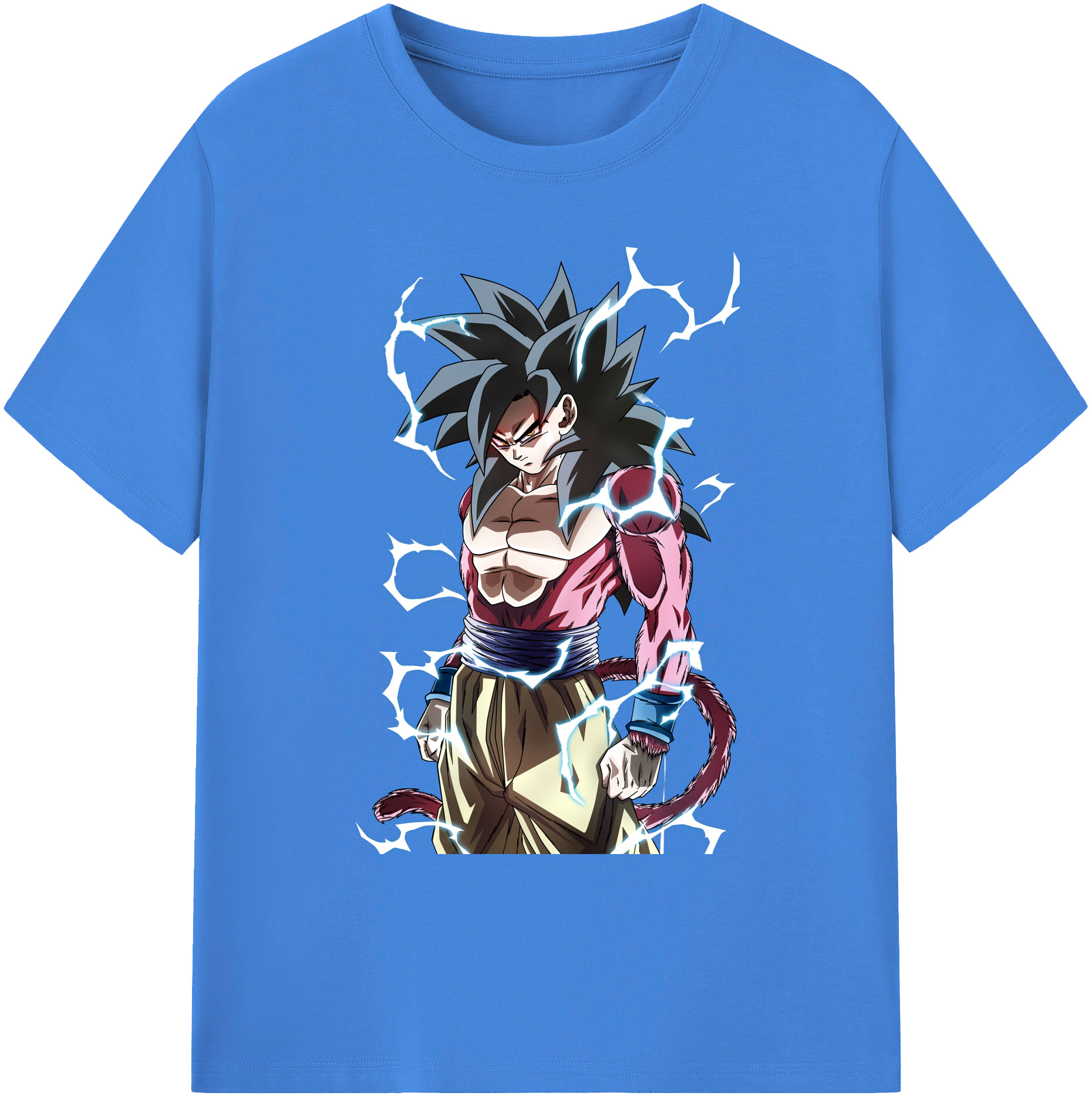 （画像用） ドラゴンボール 孫悟空（そん ごくう）Son Goku カカロット DRAGON BALL Kakarotto 綿100％ メンズ半袖Tシャツ｜肌触りやわらか＆通気性