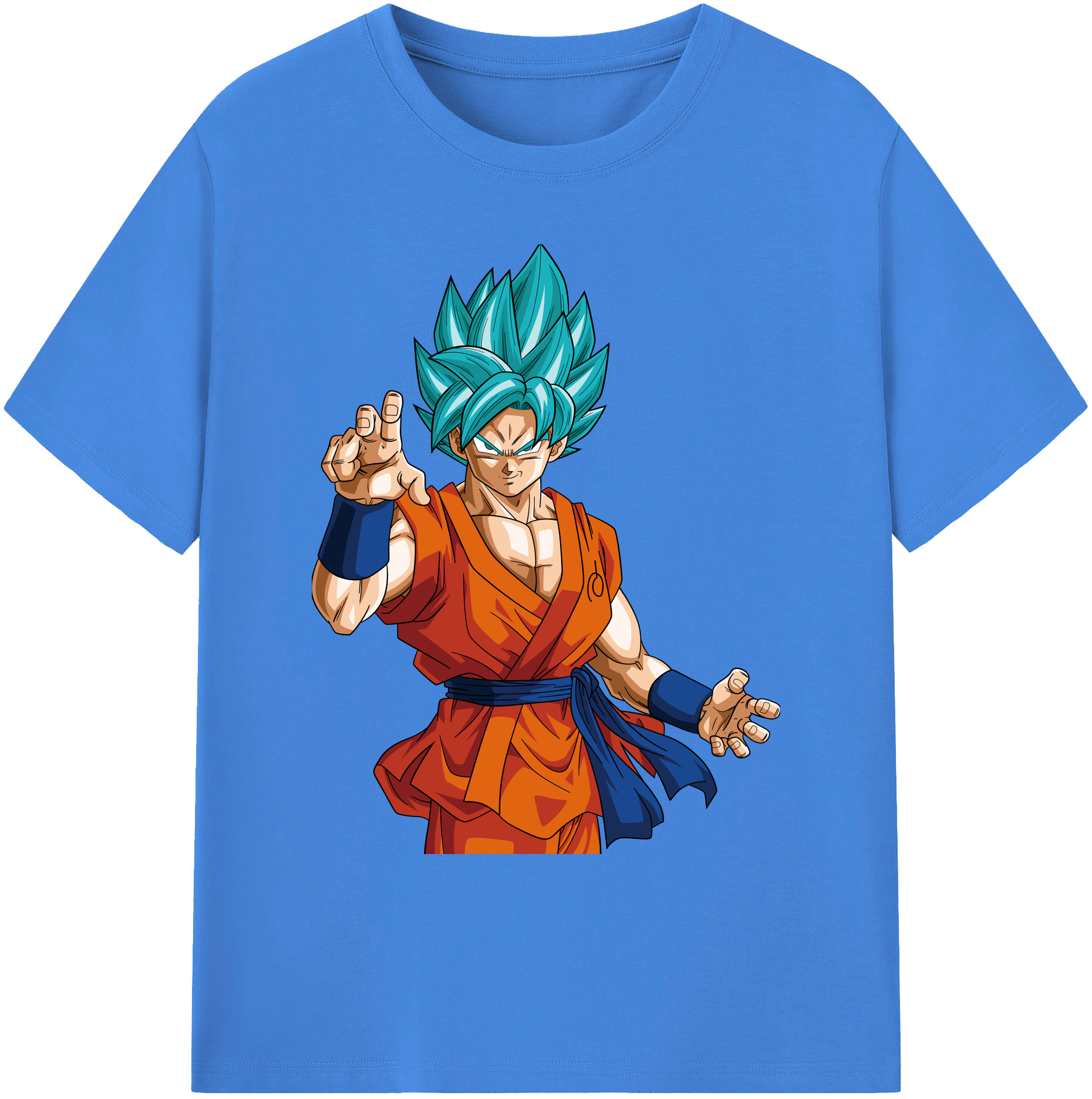 （画像用） ドラゴンボール 孫悟空（そん ごくう）Son Goku カカロット DRAGON BALL Kakarotto 綿100％ メンズ半袖Tシャツ｜肌触りやわらか＆通気性