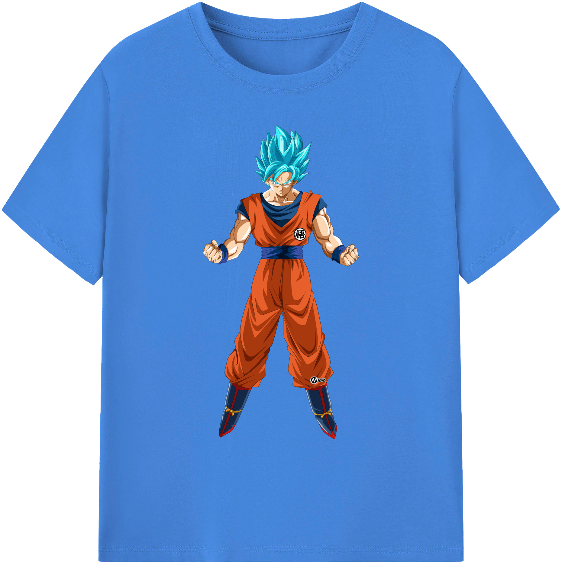 （画像用） ドラゴンボール 孫悟空（そん ごくう）Son Goku カカロット DRAGON BALL Kakarotto 綿100％ メンズ半袖Tシャツ｜肌触りやわらか＆通気性