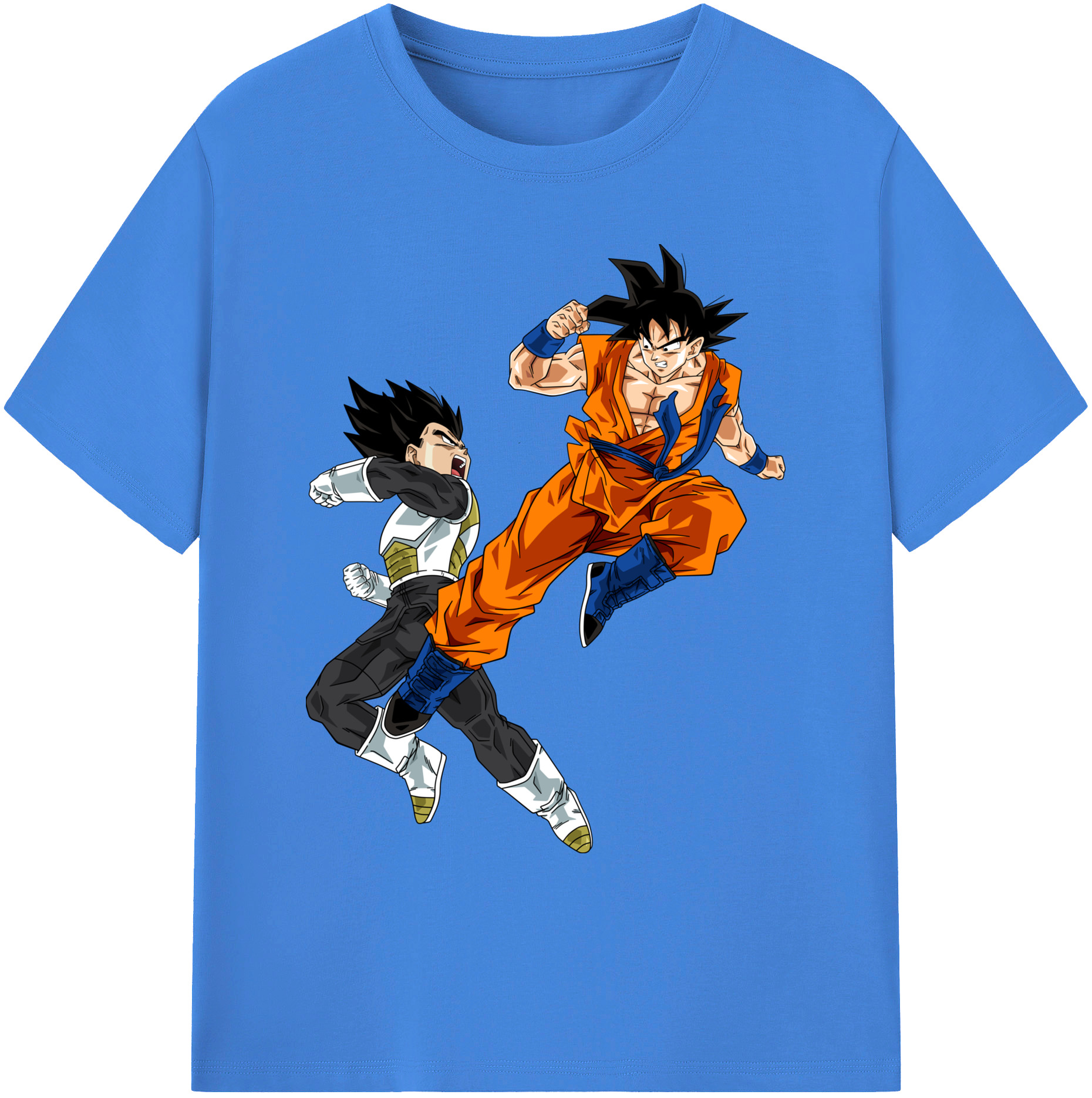 （画像用） ドラゴンボール 孫悟空（そん ごくう）Son Goku カカロット DRAGON BALL Kakarotto 綿100％ メンズ半袖Tシャツ｜肌触りやわらか＆通気性