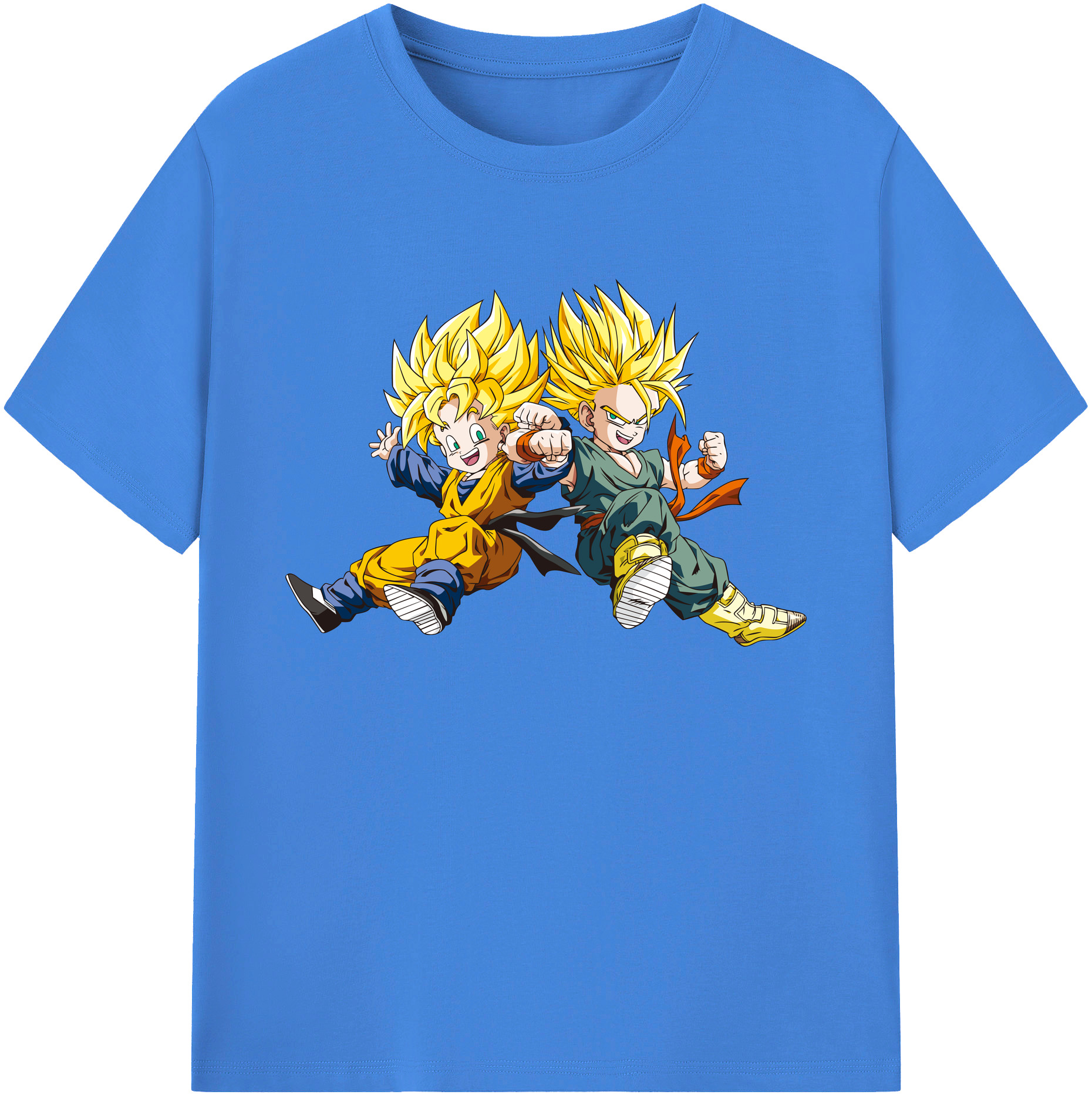 （画像用） ドラゴンボール 孫悟空（そん ごくう）Son Goku カカロット DRAGON BALL Kakarotto 綿100％ メンズ半袖Tシャツ｜肌触りやわらか＆通気性
