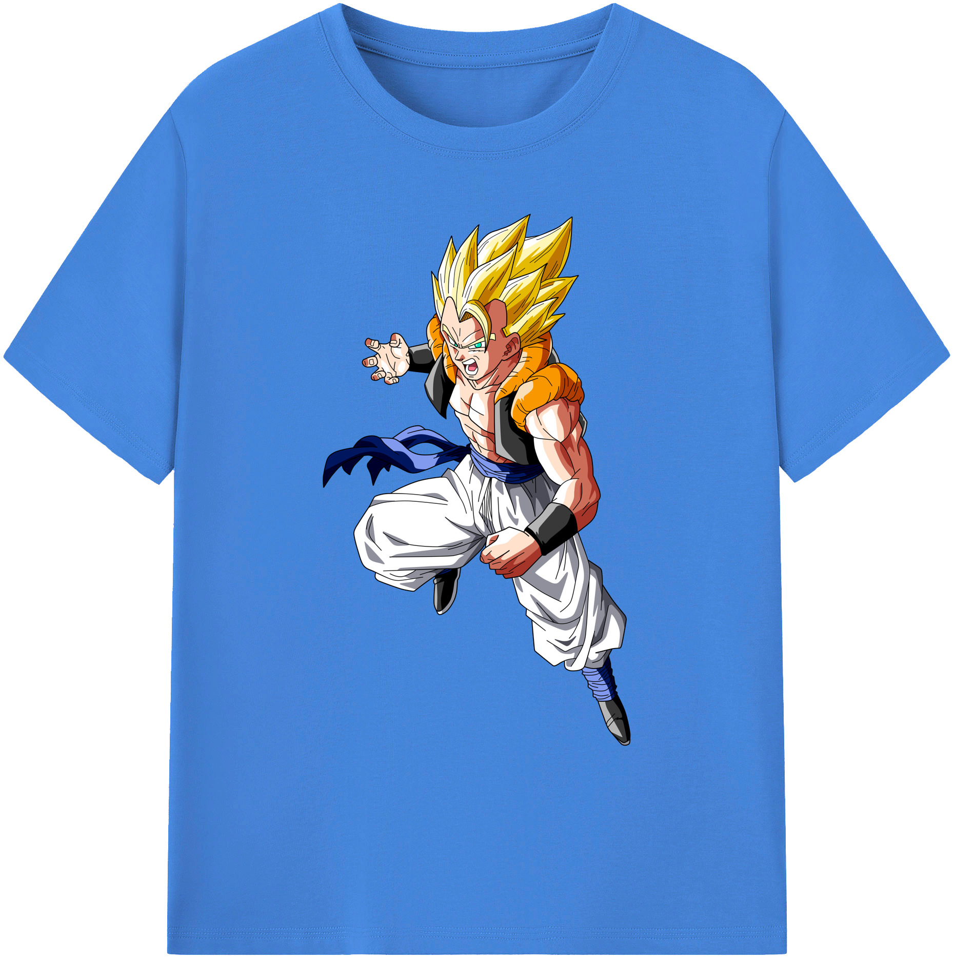 （画像用） ドラゴンボール ベジータ四世（Bejīta Yonsei）DRAGON BALL Vegeta IV 綿100％ メンズ半袖Tシャツ｜肌触りやわらか＆通気性