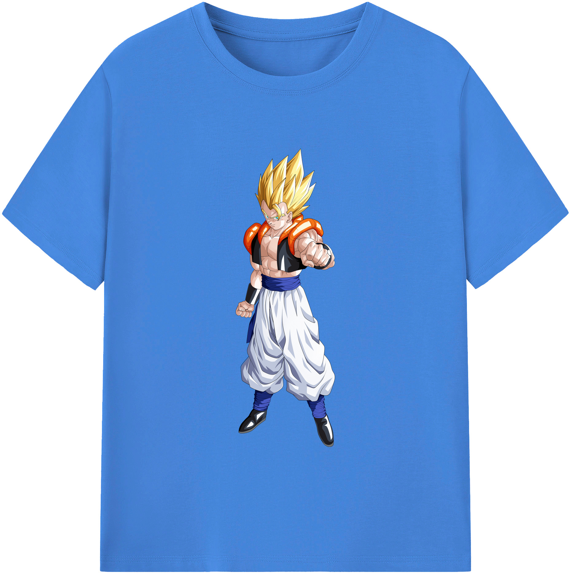 （画像用） ドラゴンボール ベジータ四世（Bejīta Yonsei）DRAGON BALL Vegeta IV 綿100％ メンズ半袖Tシャツ｜肌触りやわらか＆通気性