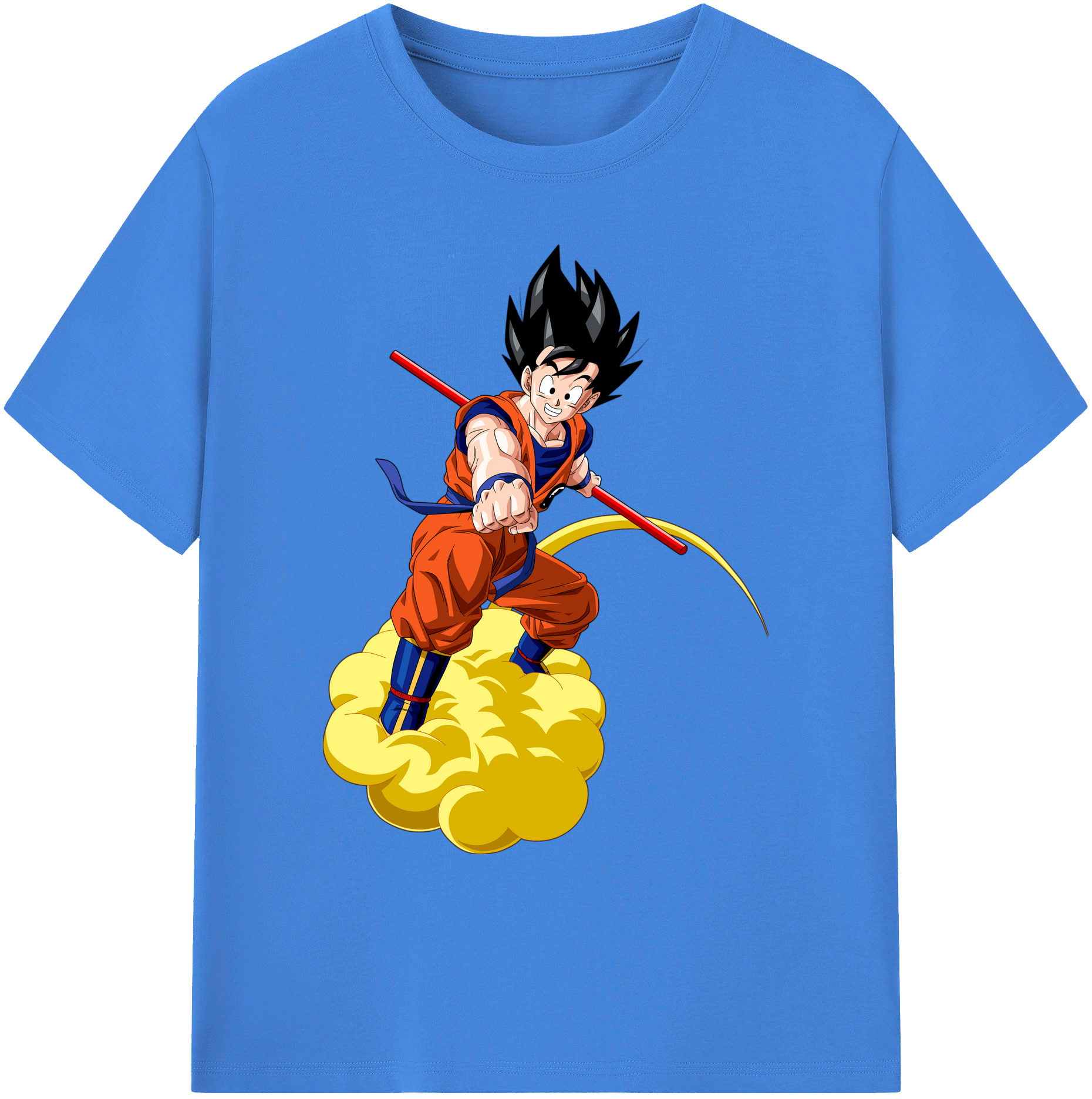 （画像用） ドラゴンボール 孫 悟飯（そんごはん）DRAGON BALL Son Gohan 綿100％ メンズ半袖Tシャツ｜肌触りやわらか＆通気性
