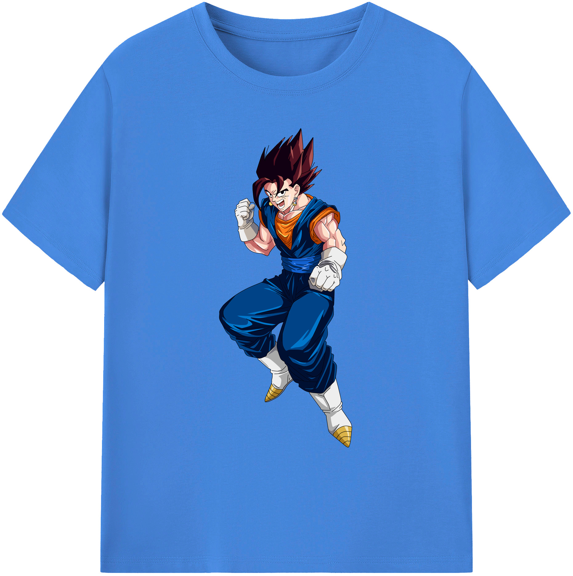 （画像用） ドラゴンボール 孫 悟飯（そんごはん）DRAGON BALL Son Gohan 綿100％ メンズ半袖Tシャツ｜肌触りやわらか＆通気性