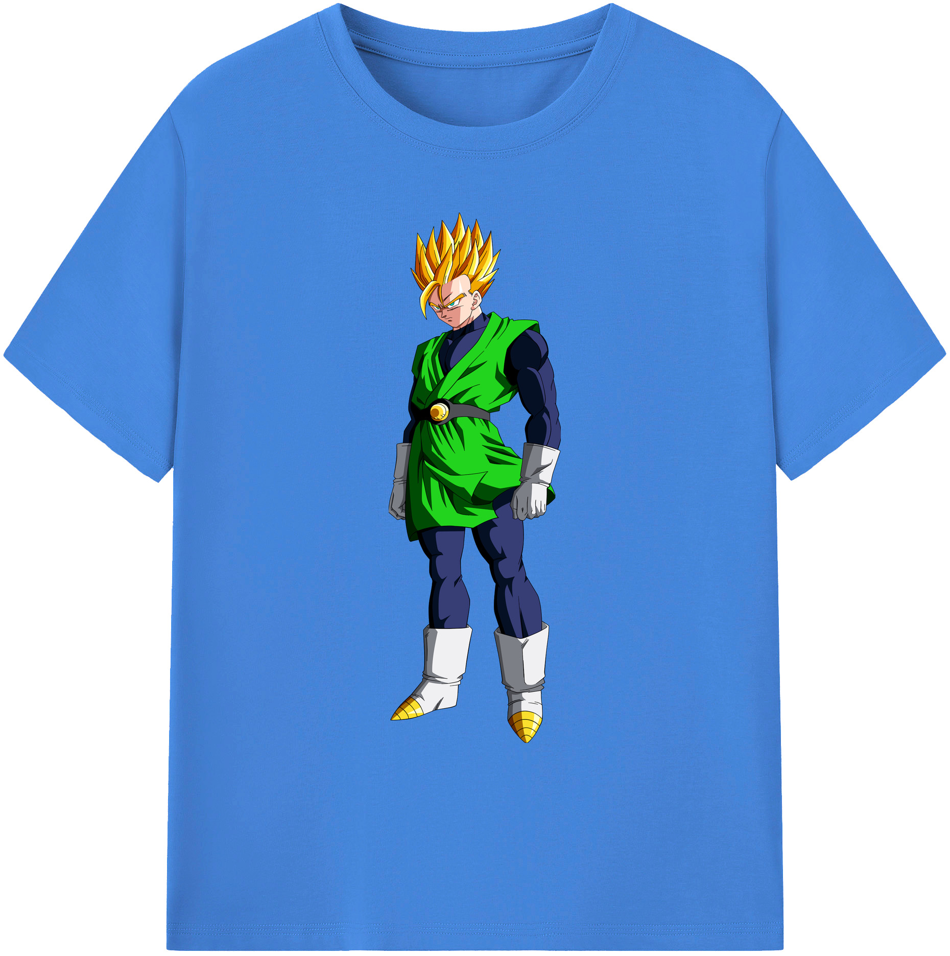 （画像用） ドラゴンボール 孫 悟飯（そんごはん）DRAGON BALL Son Gohan 綿100％ メンズ半袖Tシャツ｜肌触りやわらか＆通気性