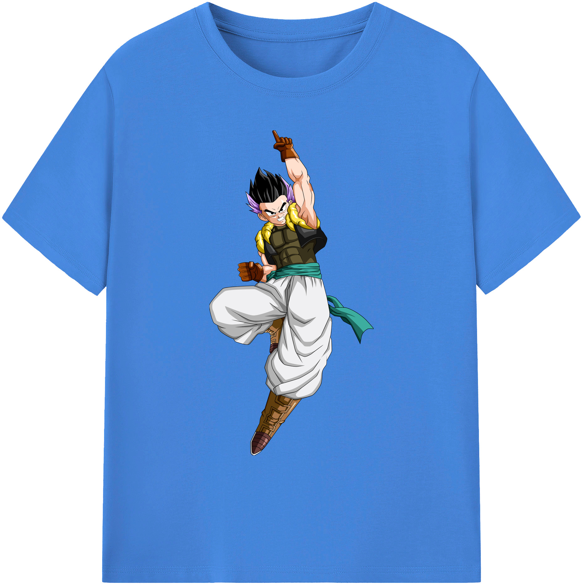 （画像用） ドラゴンボール 孫 悟飯（そんごはん）DRAGON BALL Son Gohan 綿100％ メンズ半袖Tシャツ｜肌触りやわらか＆通気性
