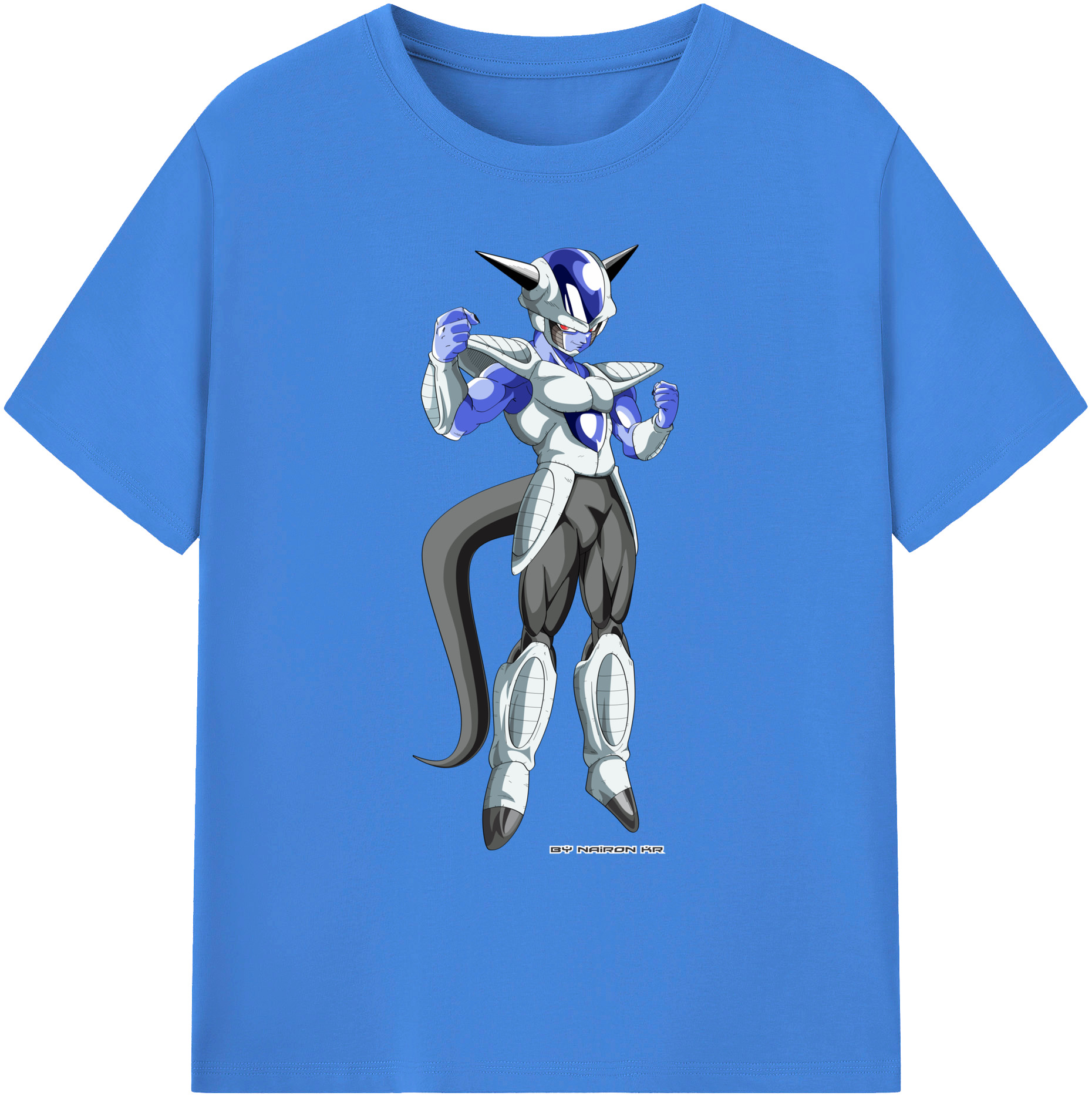 （画像用） ドラゴンボール フリーザ DRAGON BALL Frieza 綿100％ メンズ半袖Tシャツ｜肌触りやわらか＆通気性