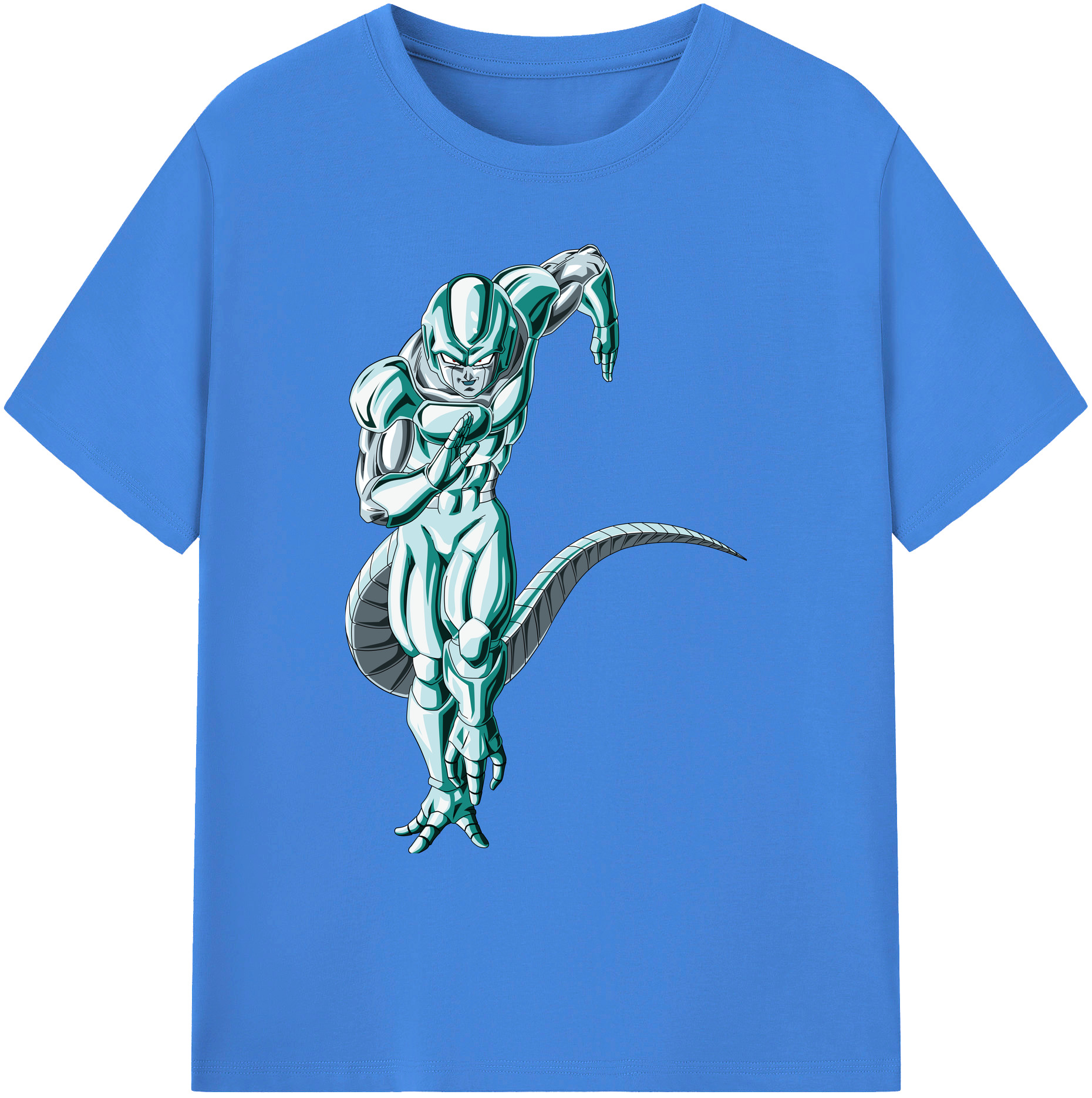 （画像用） ドラゴンボール フリーザ DRAGON BALL Frieza 綿100％ メンズ半袖Tシャツ｜肌触りやわらか＆通気性