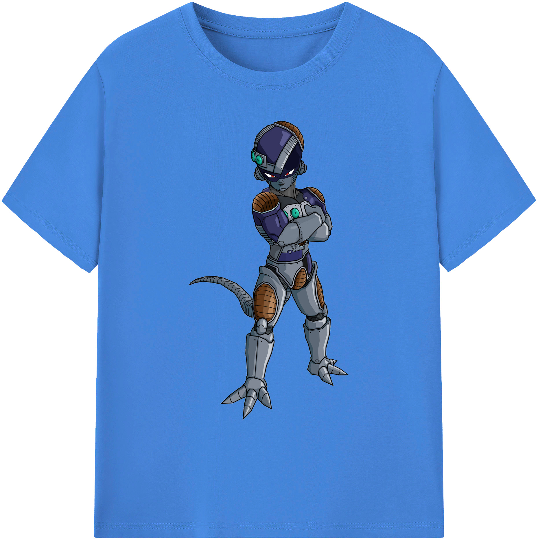 （画像用） ドラゴンボール フリーザ DRAGON BALL Frieza 綿100％ メンズ半袖Tシャツ｜肌触りやわらか＆通気性