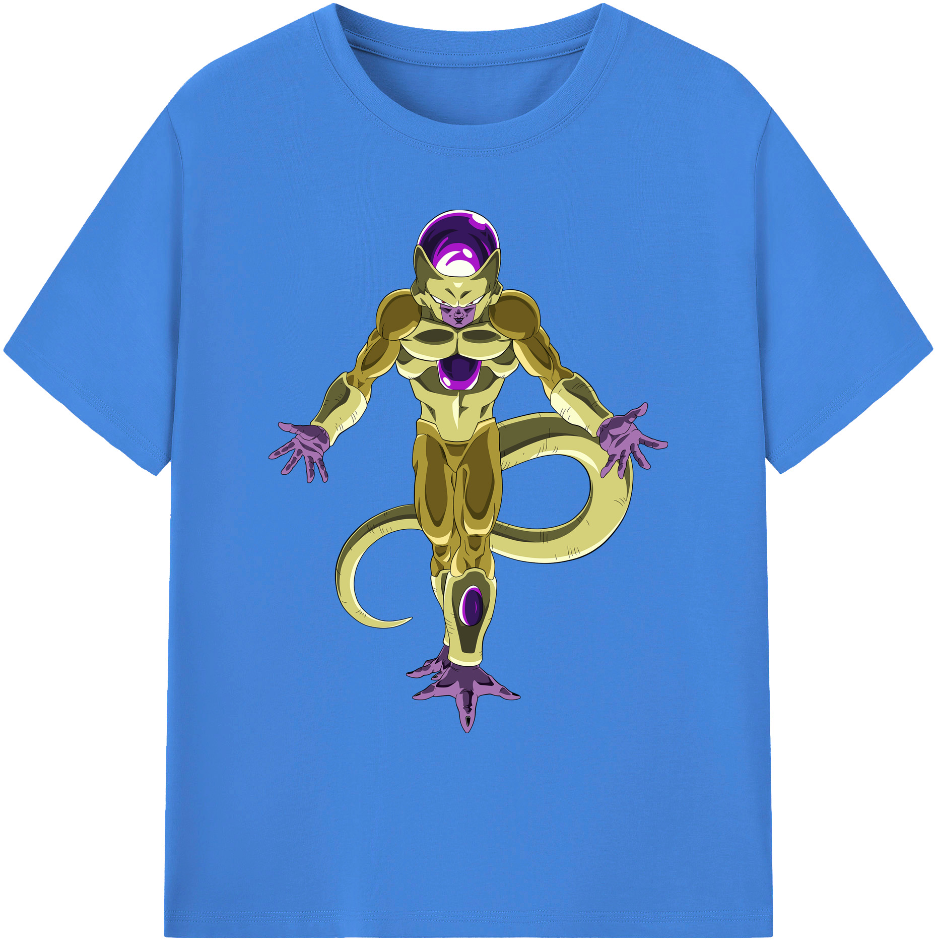 （画像用） ドラゴンボール フリーザ DRAGON BALL Frieza 綿100％ メンズ半袖Tシャツ｜肌触りやわらか＆通気性