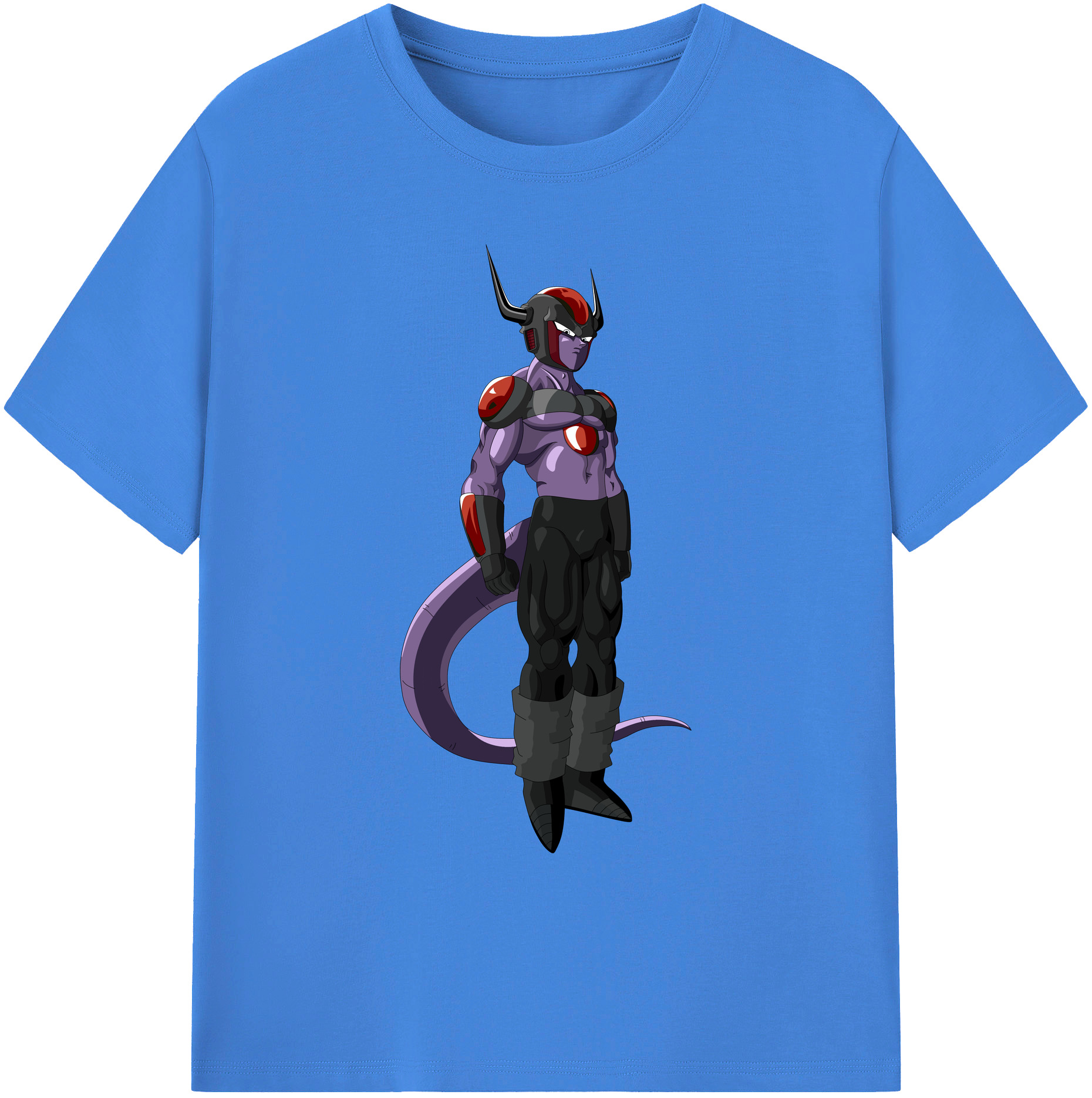 （画像用） ドラゴンボール フリーザ DRAGON BALL Frieza 綿100％ メンズ半袖Tシャツ｜肌触りやわらか＆通気性