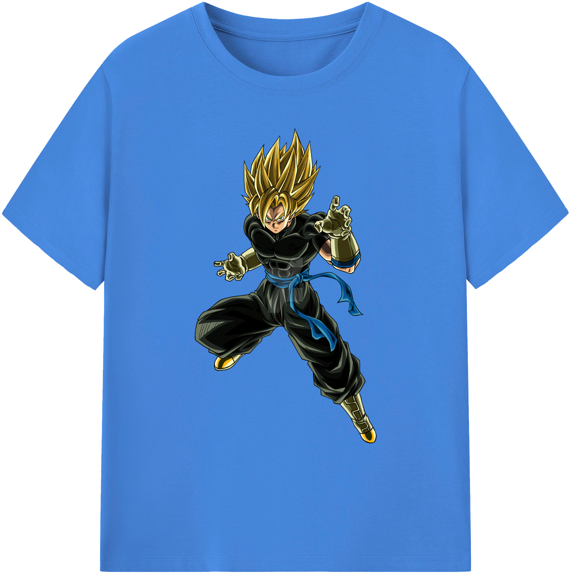 （画像用） ドラゴンボール ベジット DRAGON BALL Vegetto 綿100％ メンズ半袖Tシャツ｜肌触りやわらか＆通気性