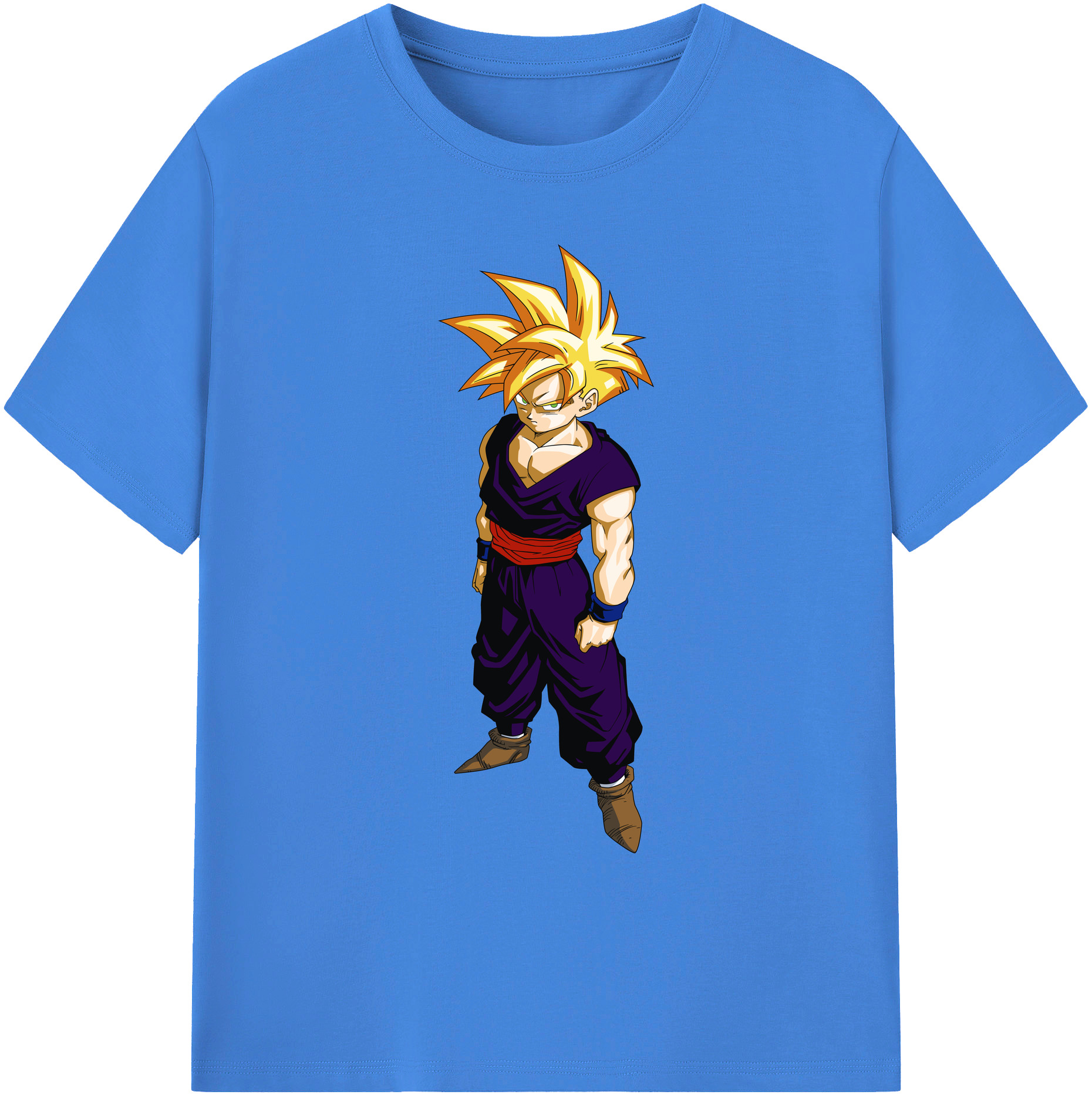 （画像用） ドラゴンボール ベジット DRAGON BALL Vegetto 綿100％ メンズ半袖Tシャツ｜肌触りやわらか＆通気性