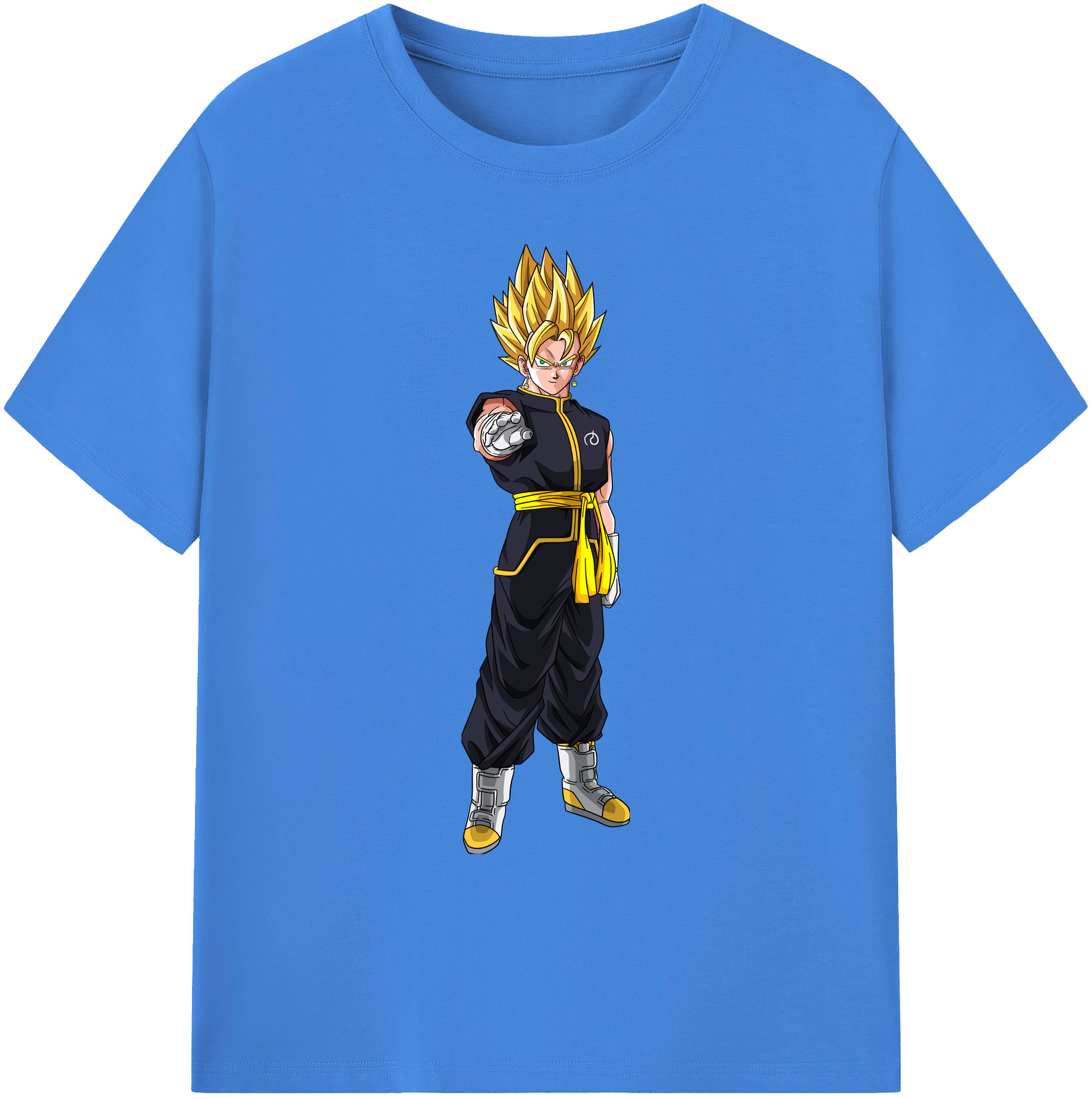 （画像用） ドラゴンボール ベジット DRAGON BALL Vegetto 綿100％ メンズ半袖Tシャツ｜肌触りやわらか＆通気性