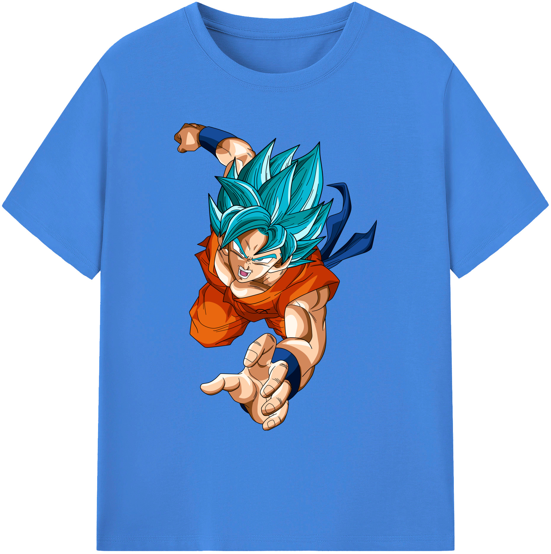 （画像用） ドラゴンボール ベジット DRAGON BALL Vegetto 綿100％ メンズ半袖Tシャツ｜肌触りやわらか＆通気性