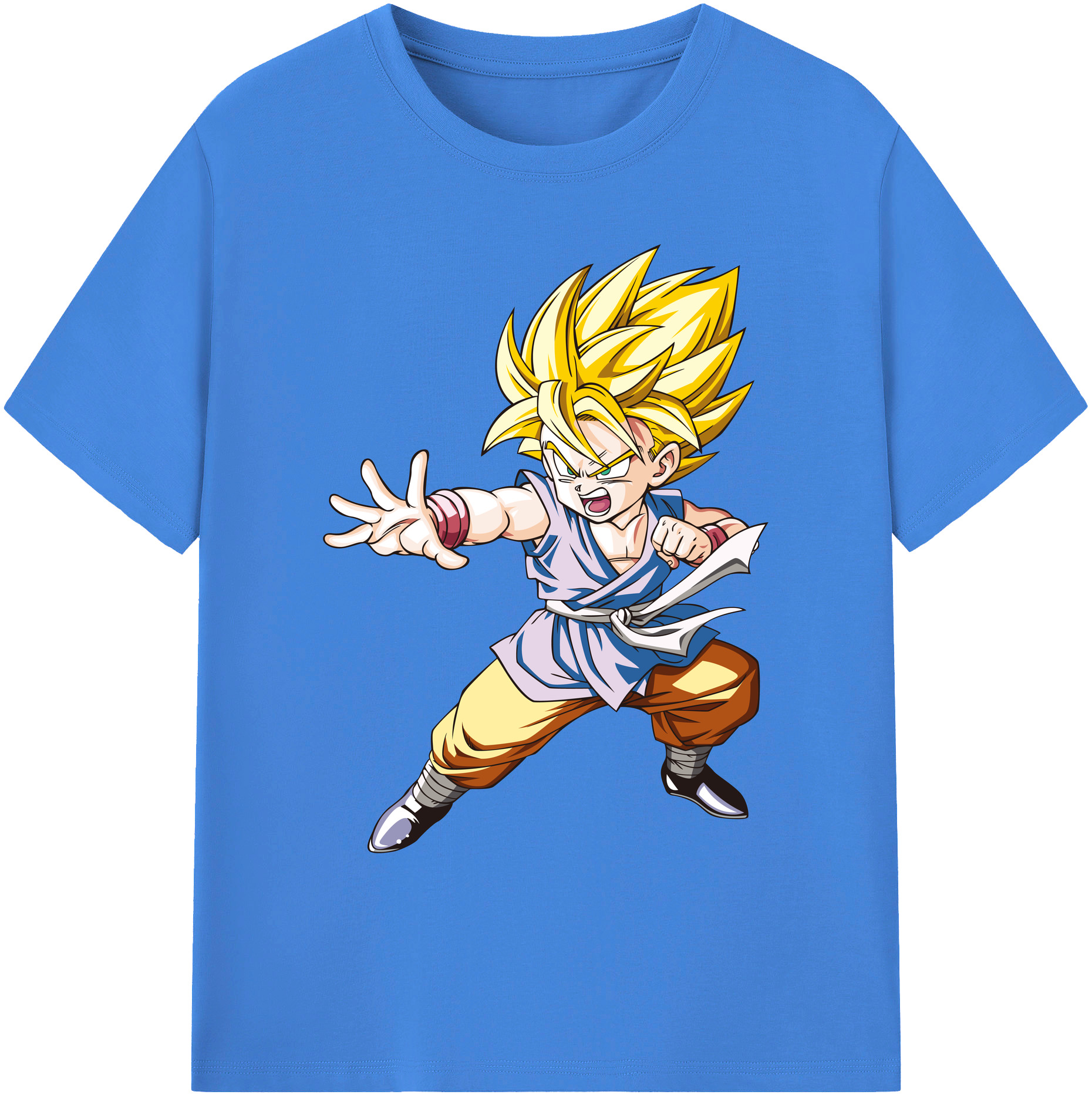 （画像用） ドラゴンボール ベジット DRAGON BALL Vegetto 綿100％ メンズ半袖Tシャツ｜肌触りやわらか＆通気性
