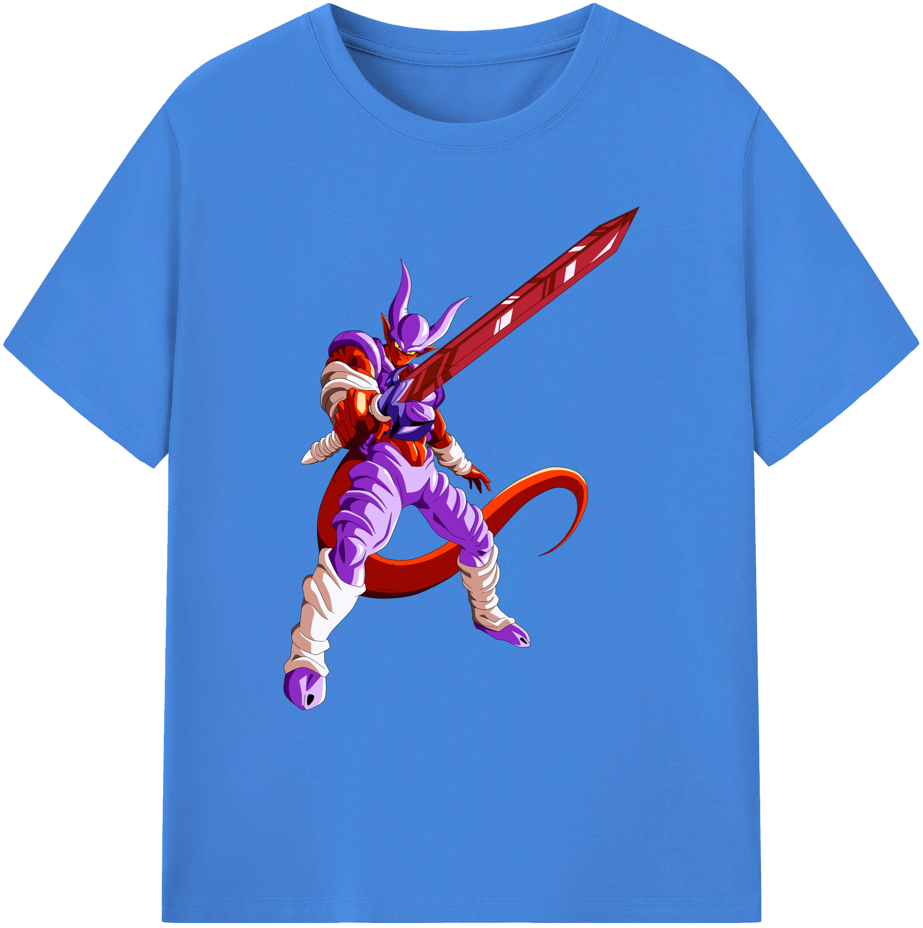 （画像用） ドラゴンボール ジャネンバ DRAGON BALL Janemba 綿100％ メンズ半袖Tシャツ｜肌触りやわらか＆通気性