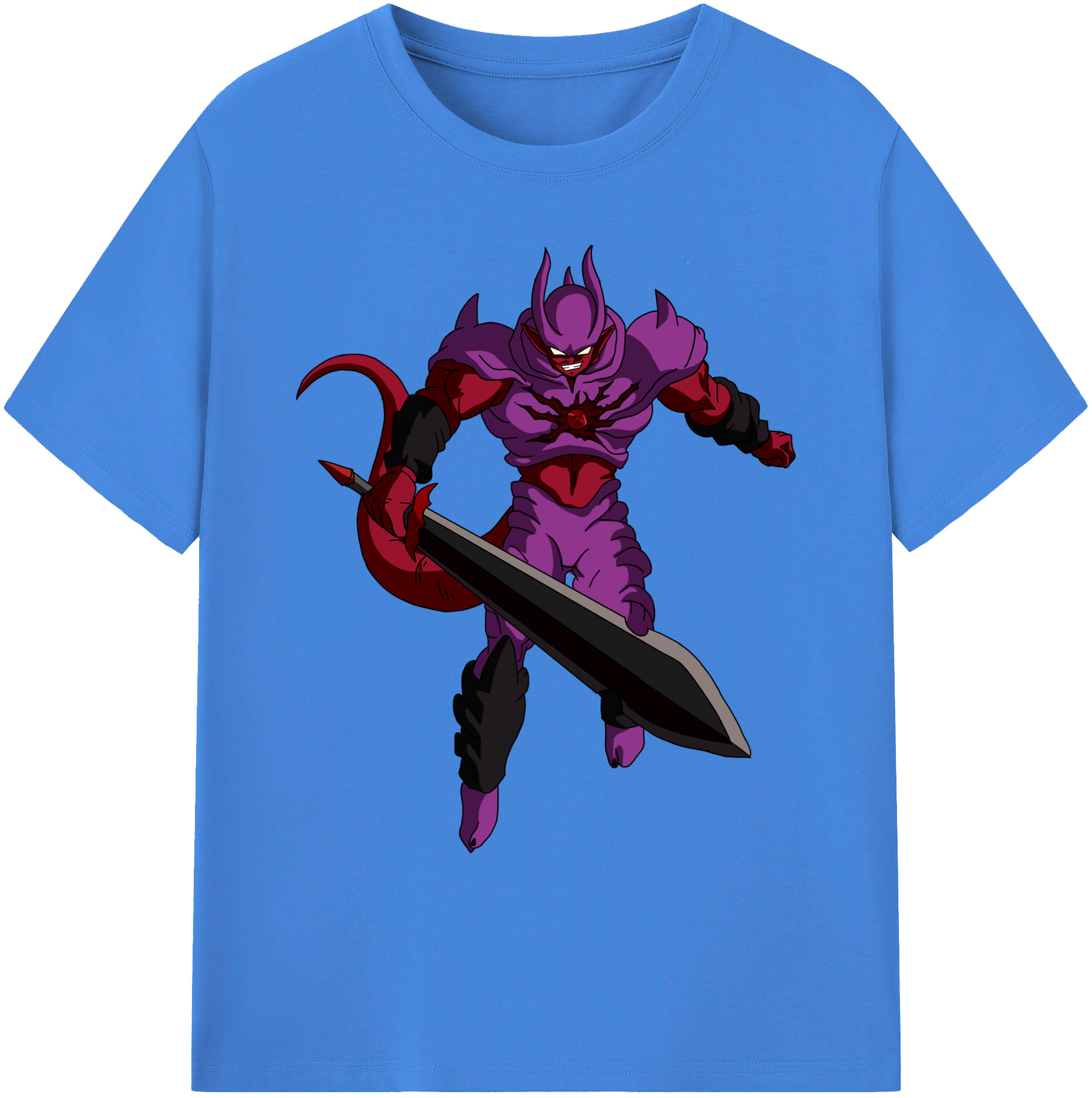 （画像用） ドラゴンボール ジャネンバ DRAGON BALL Janemba 綿100％ メンズ半袖Tシャツ｜肌触りやわらか＆通気性