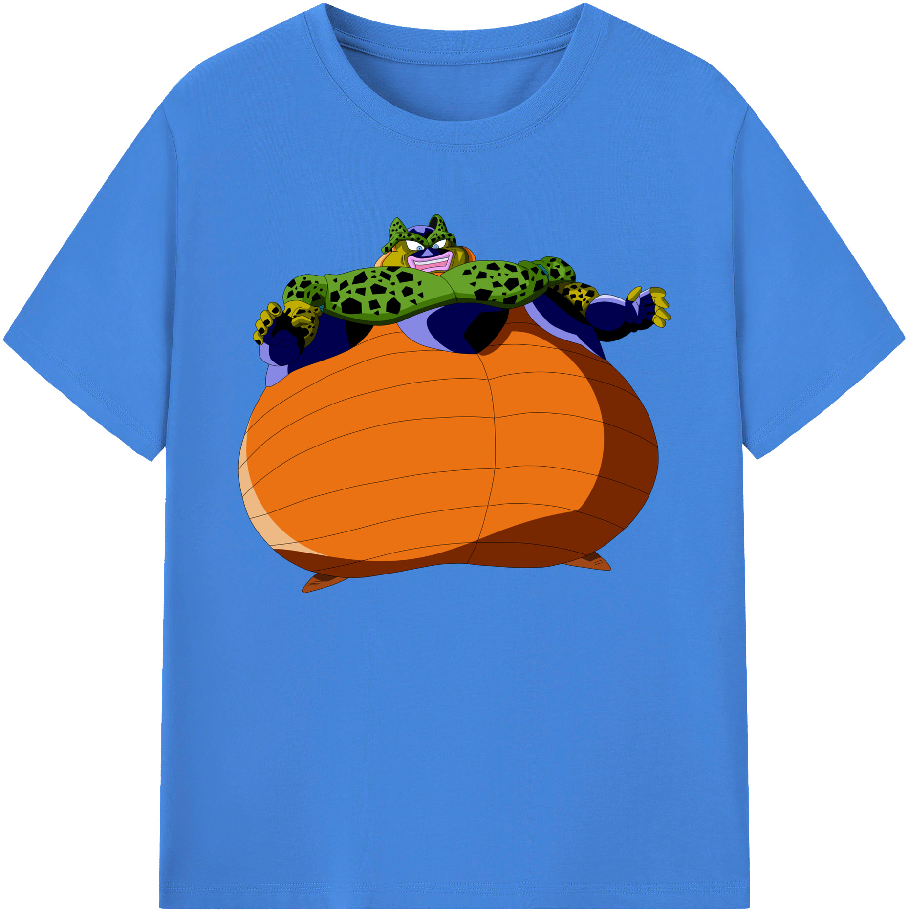 （画像用） ドラゴンボール セル DRAGON BALL Cell 綿100％ メンズ半袖Tシャツ｜肌触りやわらか＆通気性