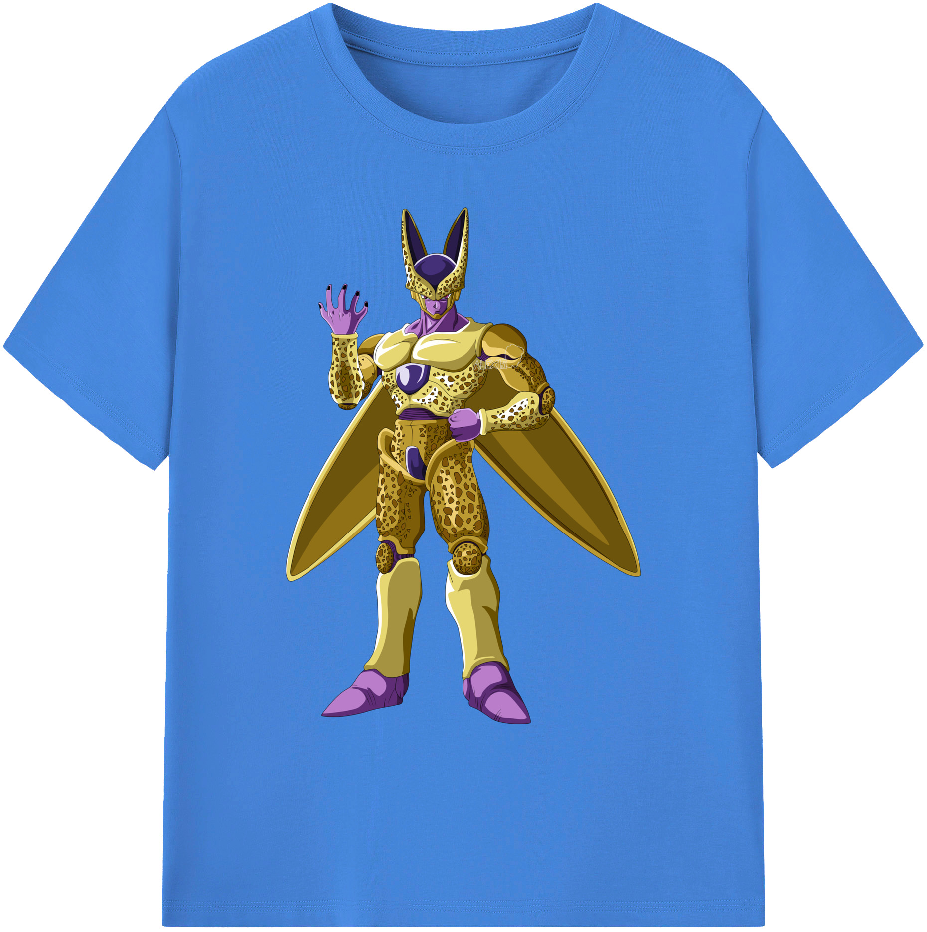 （画像用） ドラゴンボール セル DRAGON BALL Cell 綿100％ メンズ半袖Tシャツ｜肌触りやわらか＆通気性