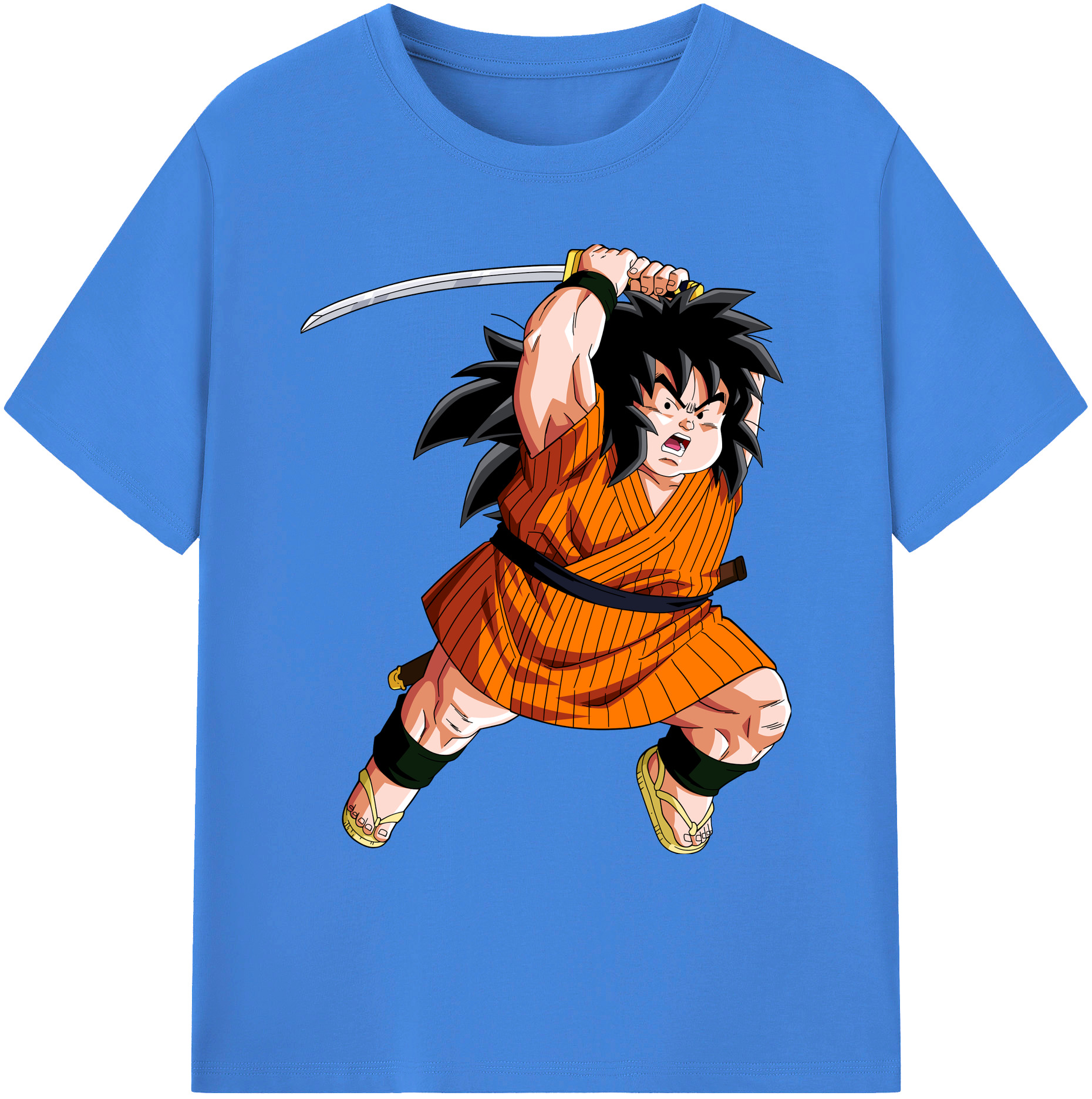 （画像用） ドラゴンボール やじろべえ DRAGON BALL Yajirobe 綿100％ メンズ半袖Tシャツ｜肌触りやわらか＆通気性