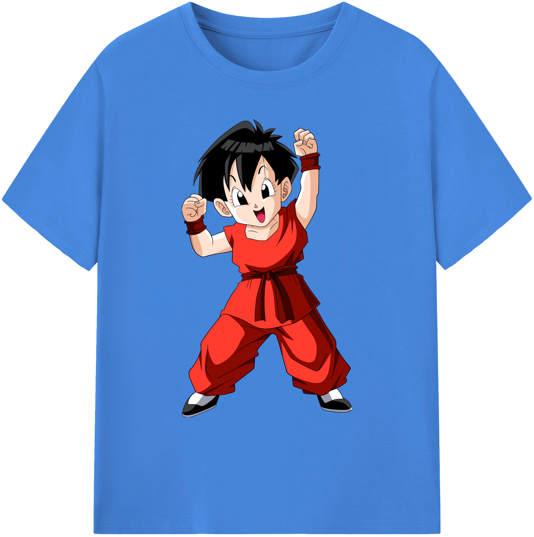 （画像用） ドラゴンボール パン DRAGON BALL Pan 綿100％ メンズ半袖Tシャツ｜肌触りやわらか＆通気性