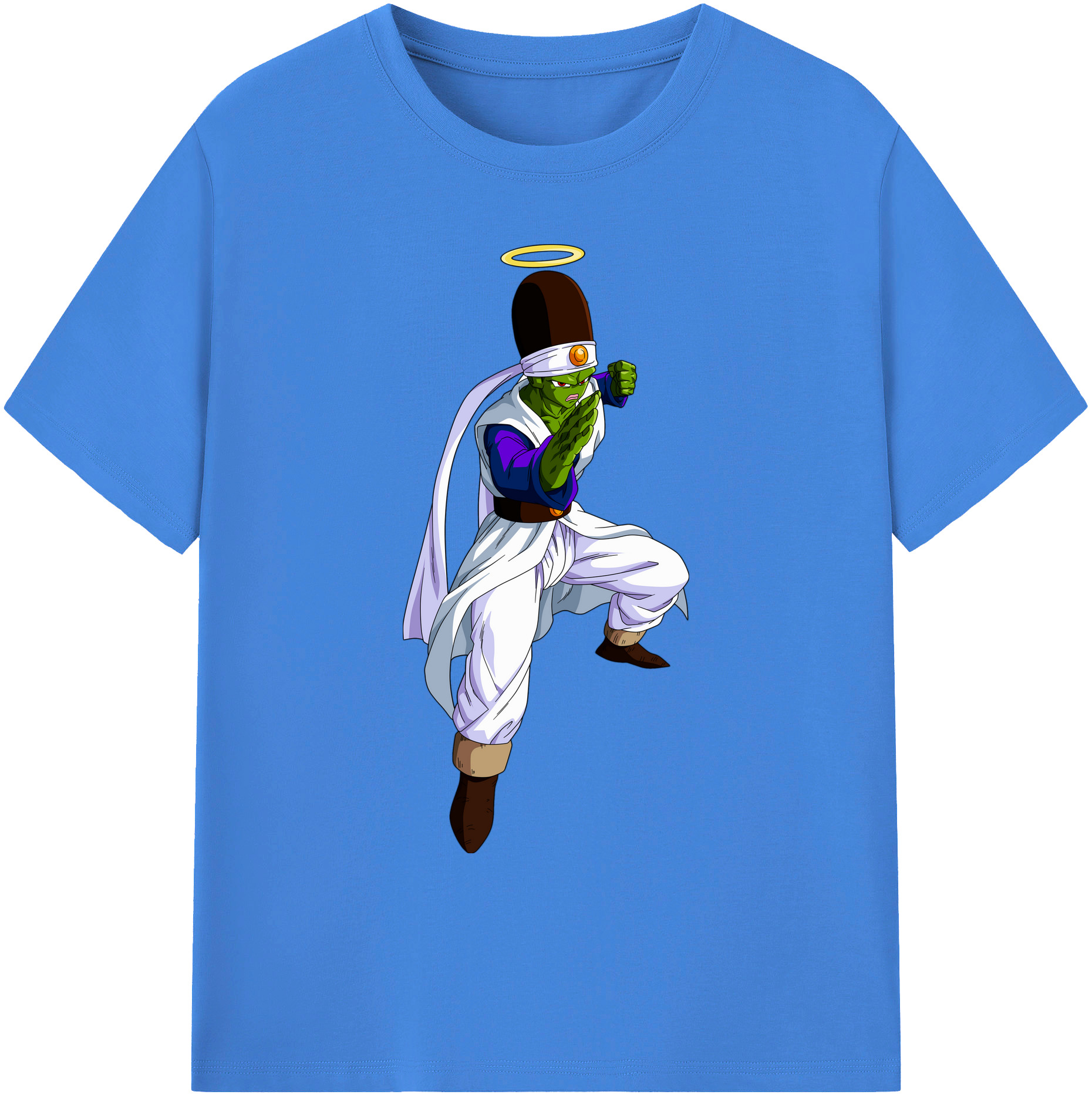 （画像用） ドラゴンボール パイクーハン DRAGON BALL Pikkon 綿100％ メンズ半袖Tシャツ｜肌触りやわらか＆通気性