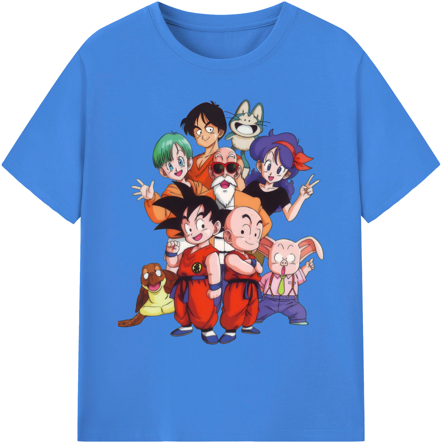 （画像用） ドラゴンボール DRAGON BALL 綿100％ メンズ半袖Tシャツ｜肌触りやわらか＆通気性