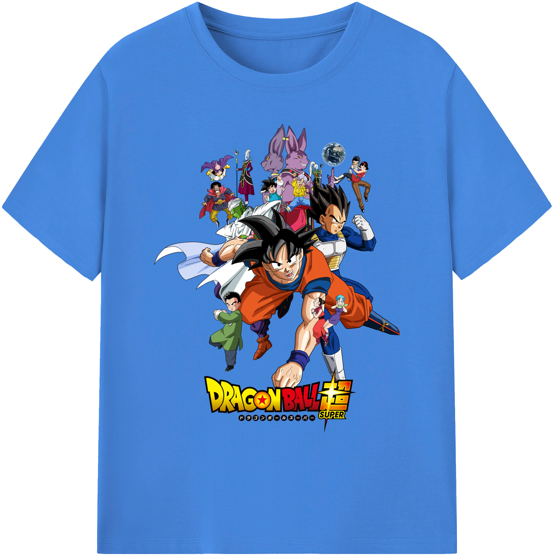 （画像用） ドラゴンボール DRAGON BALL 綿100％ メンズ半袖Tシャツ｜肌触りやわらか＆通気性